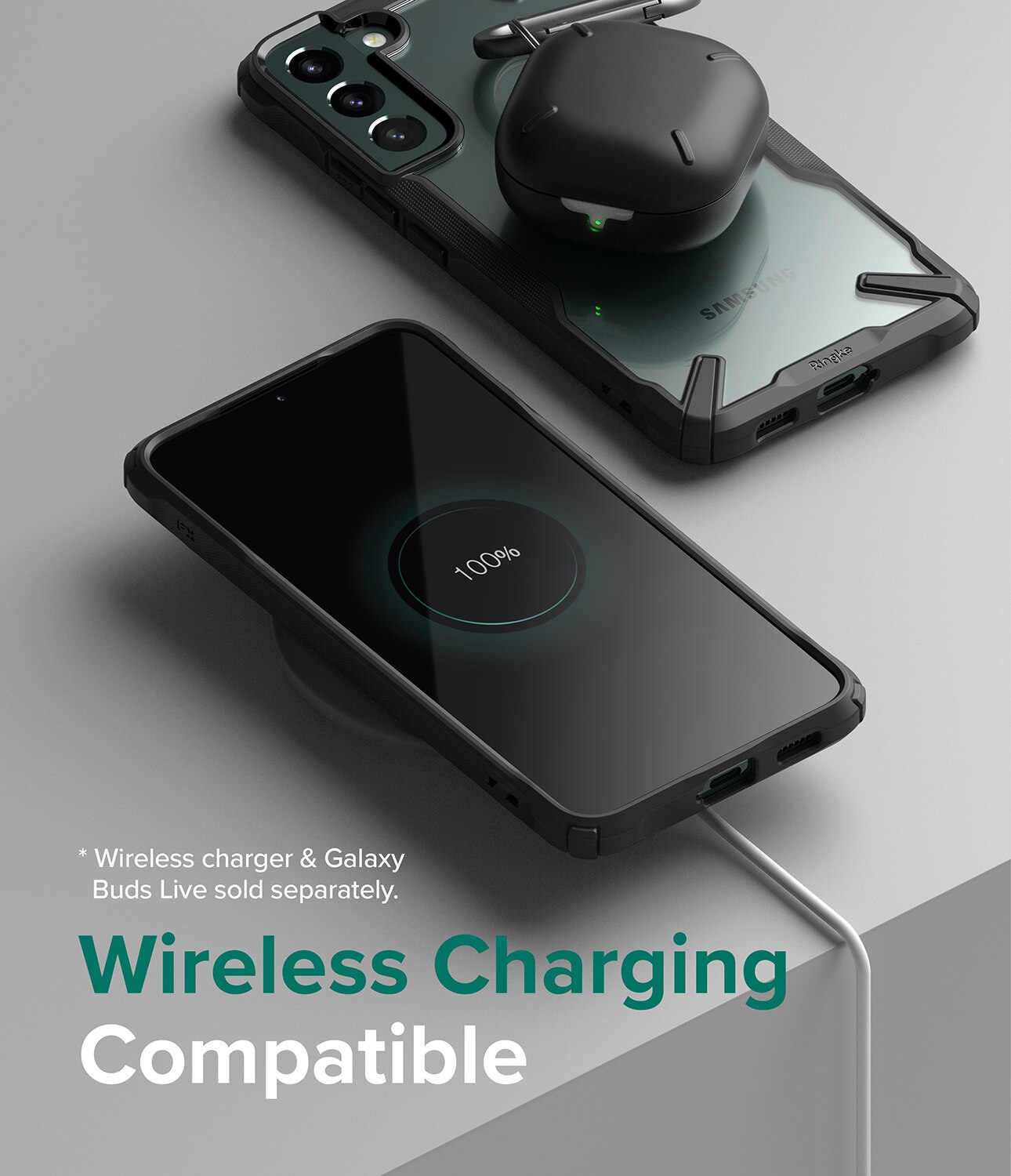 Fusion X Case Samsung Galaxy S22 Plus Svart