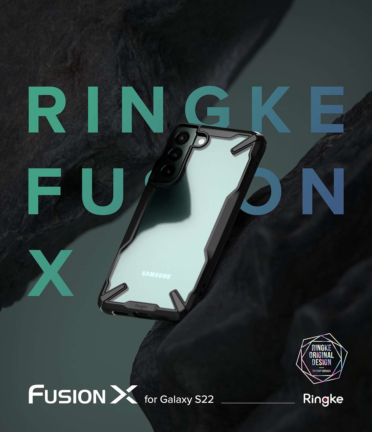 Fusion X Case Samsung Galaxy S22 Plus Svart