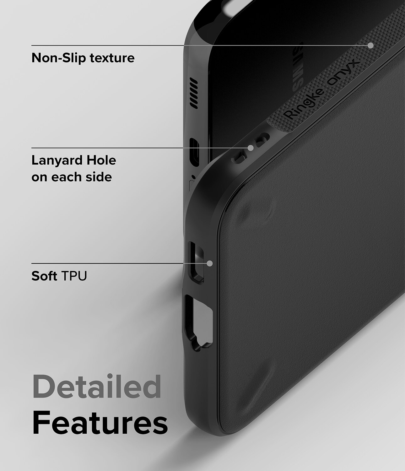 Onyx Case Samsung Galaxy S22 Svart