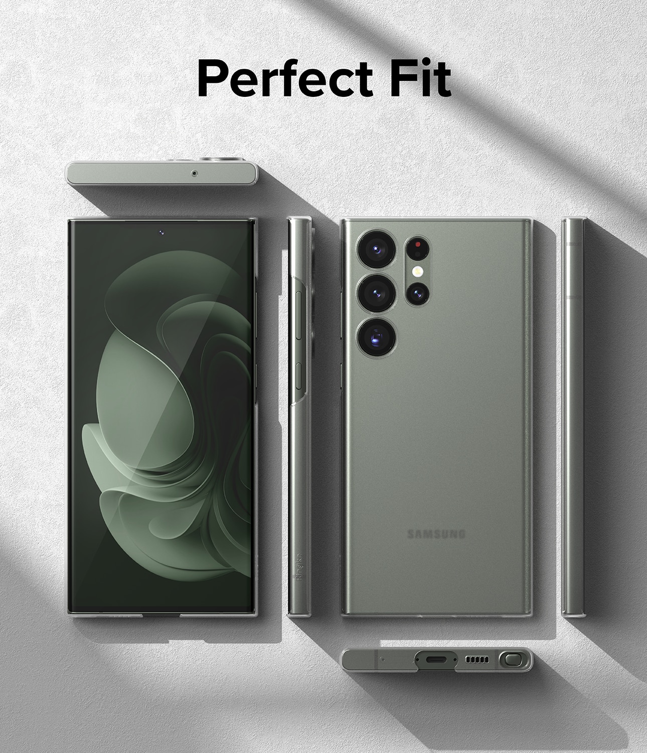 Slim Case Samsung Galaxy S23 Ultra Matte Clear