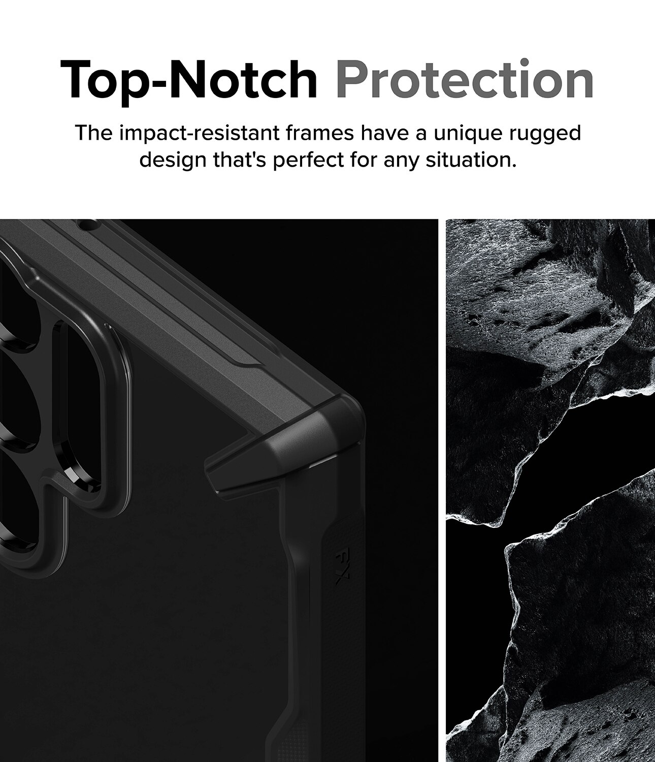 Fusion X Case Samsung Galaxy S24 Ultra Svart