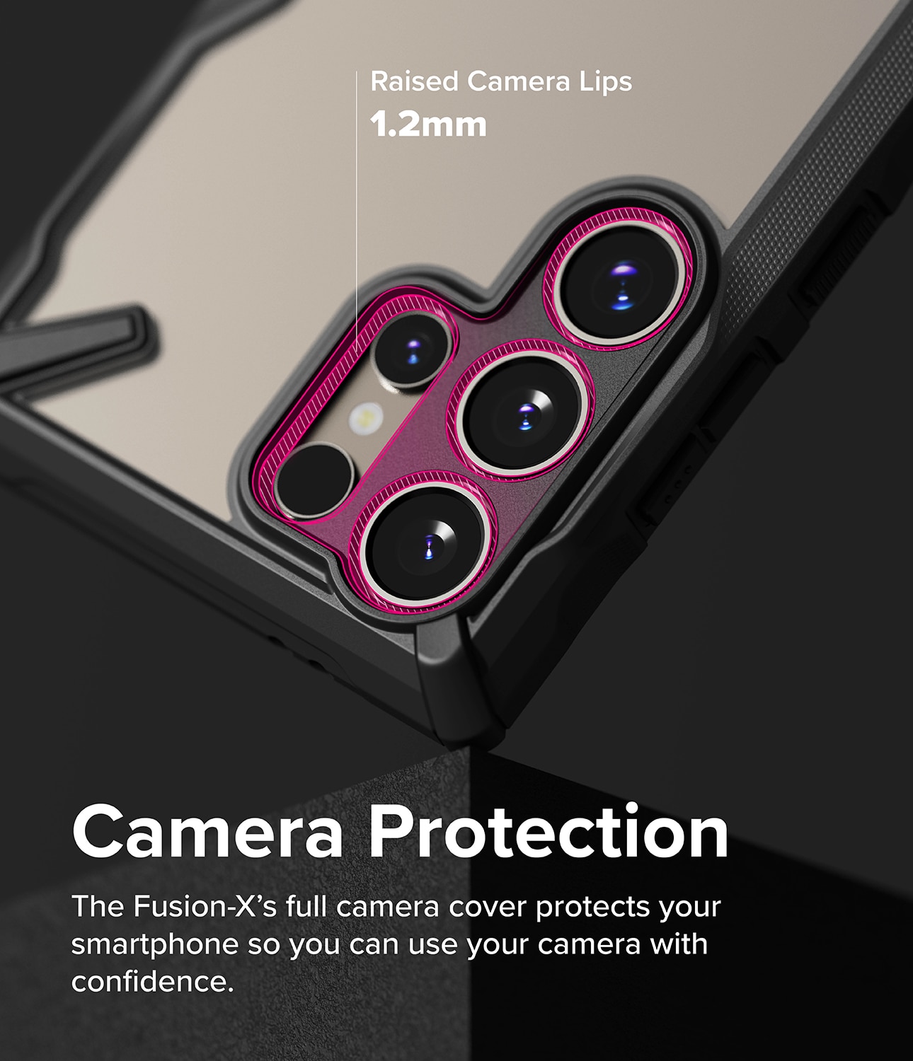 Fusion X Case Samsung Galaxy S24 Ultra Svart