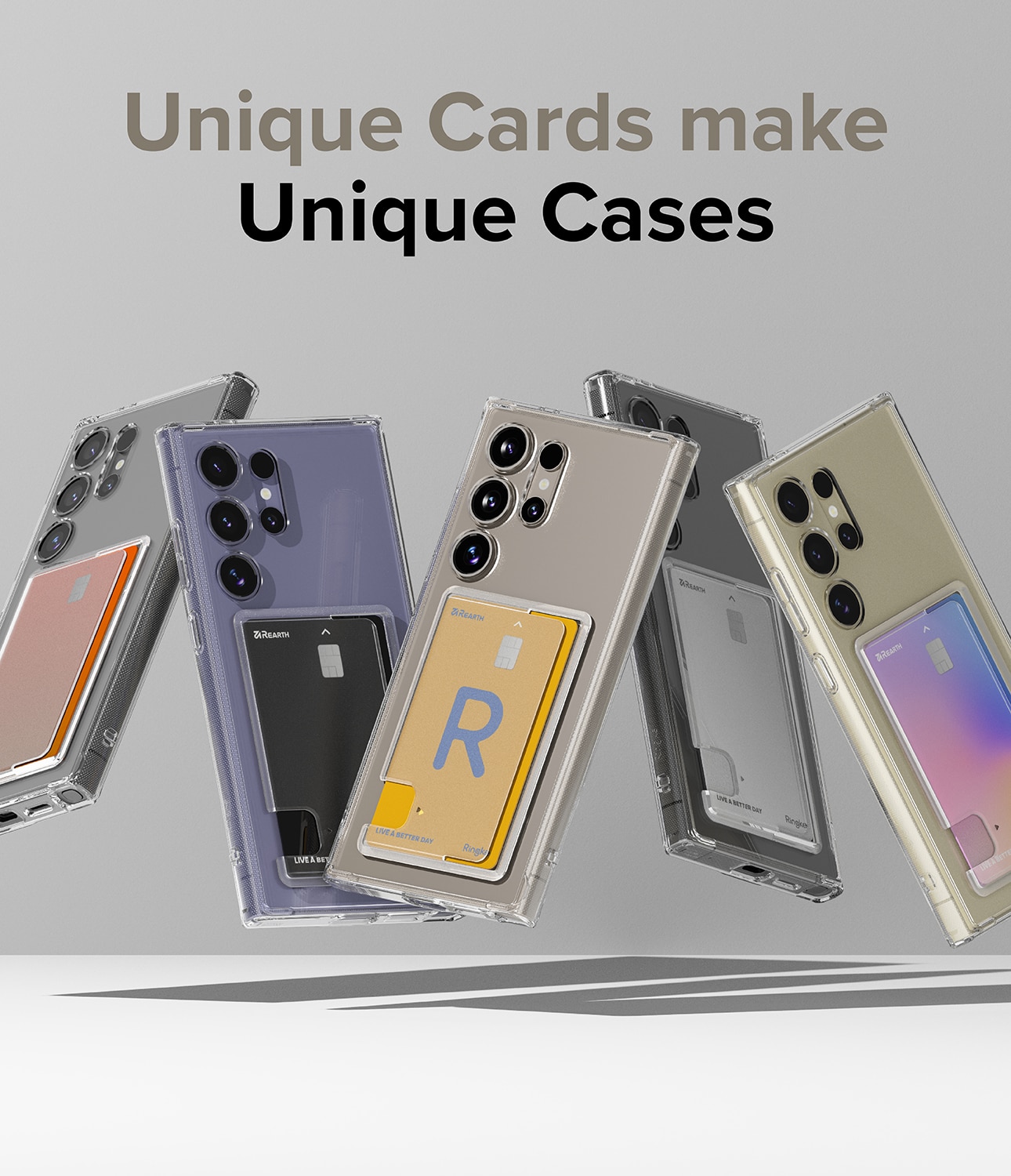 Fusion Card Case Samsung Galaxy S24 Ultra Clear