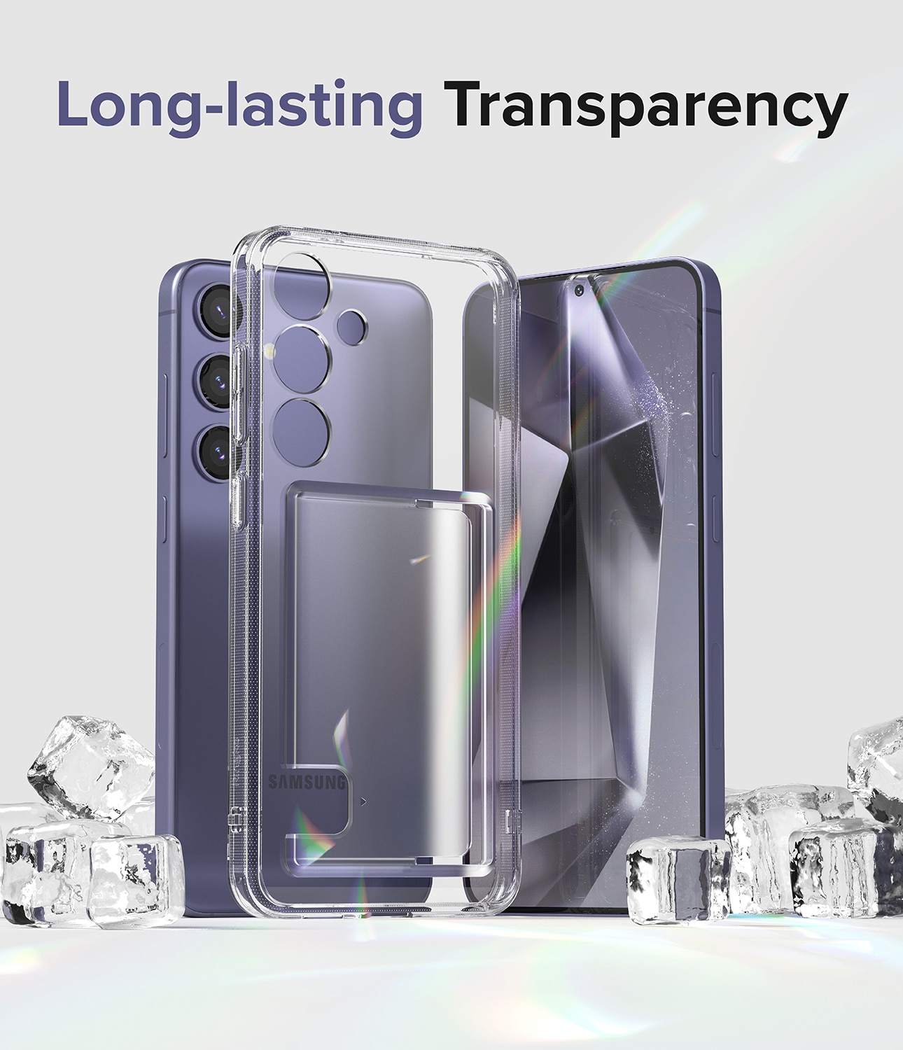 Fusion Card Case Samsung Galaxy S24 Plus Clear