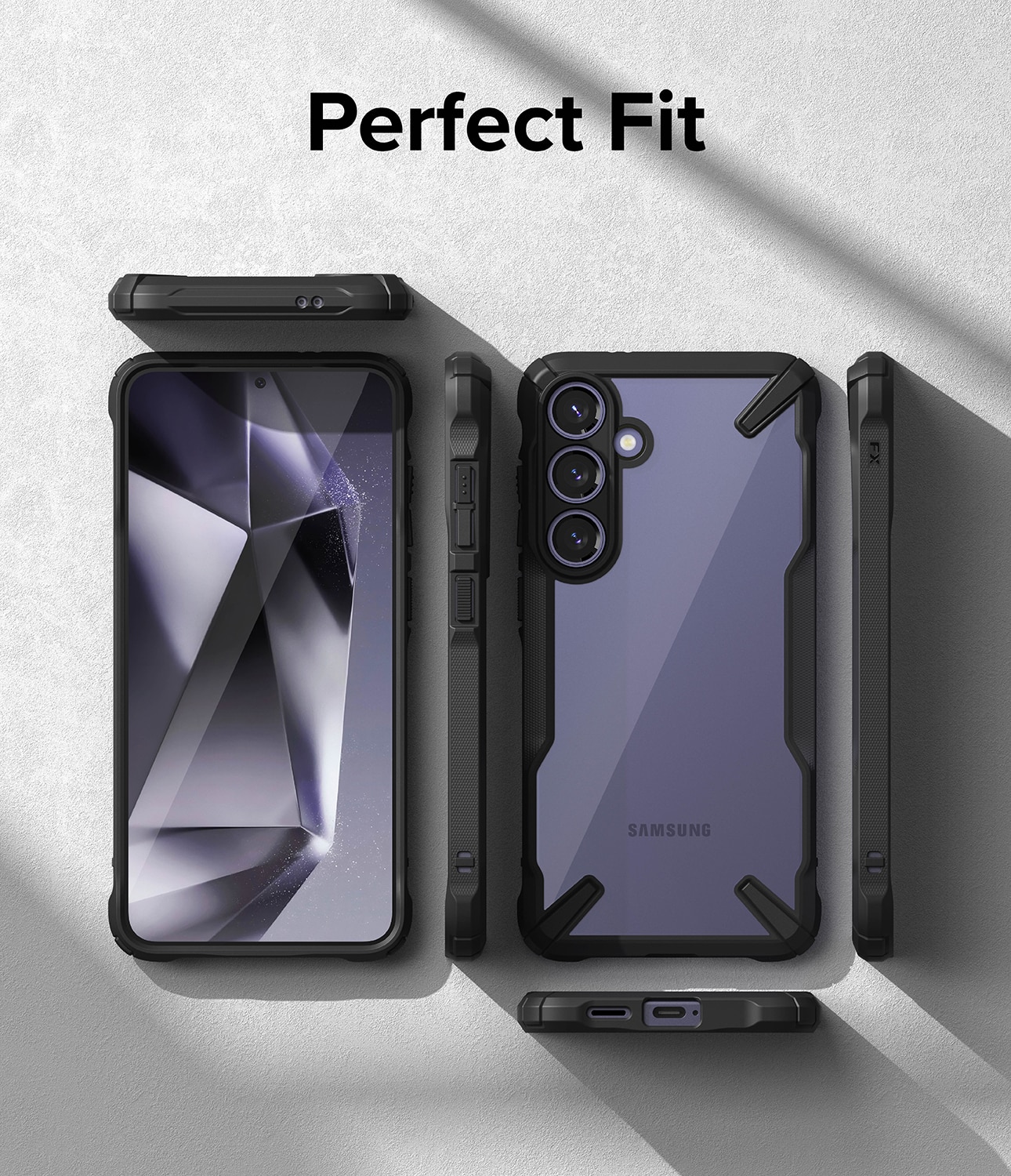 Fusion X Case Samsung Galaxy S24 Plus svart