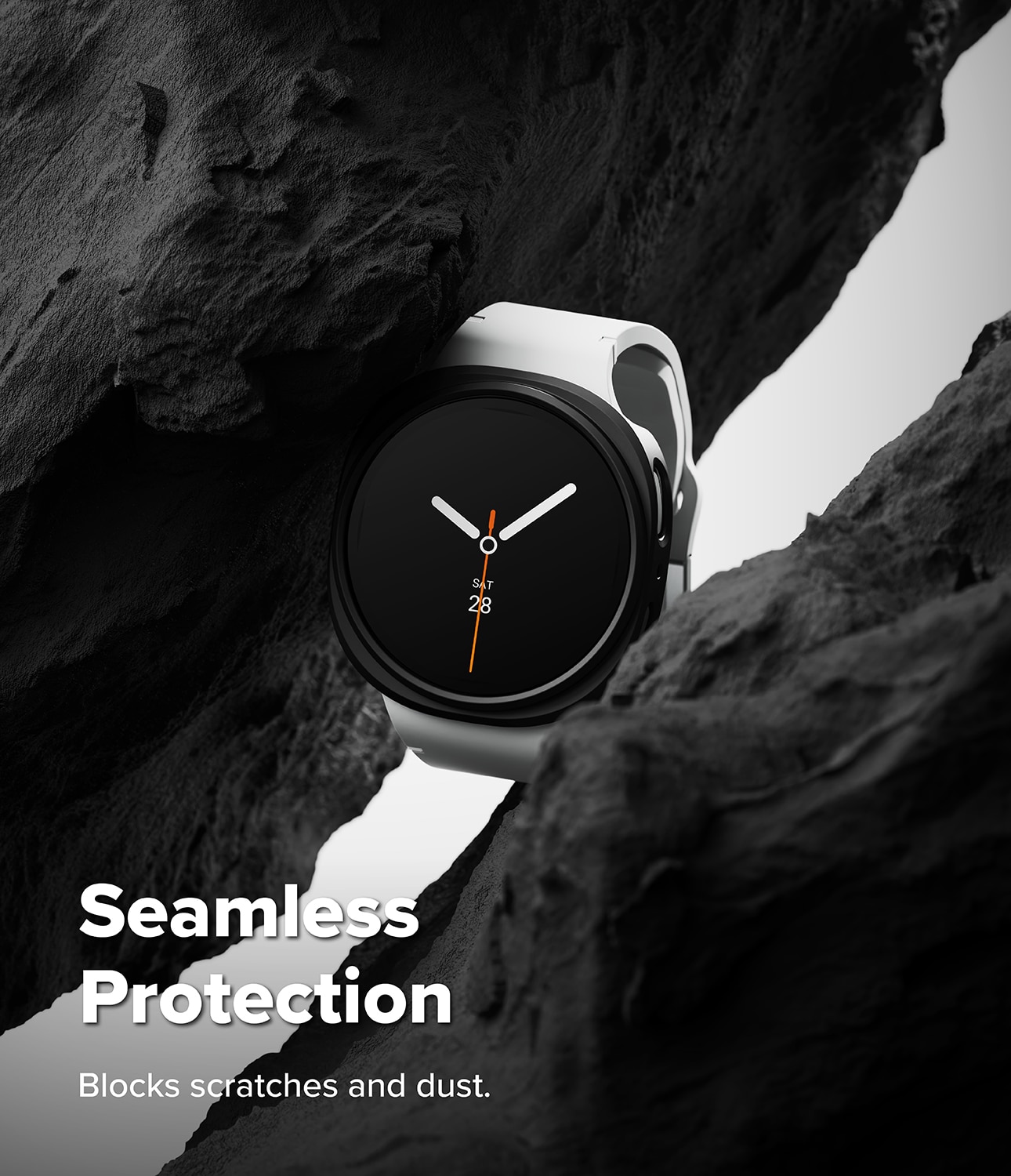 Slim Case (2-pack) Samsung Galaxy Watch 8 40mm Matte Black & Clear