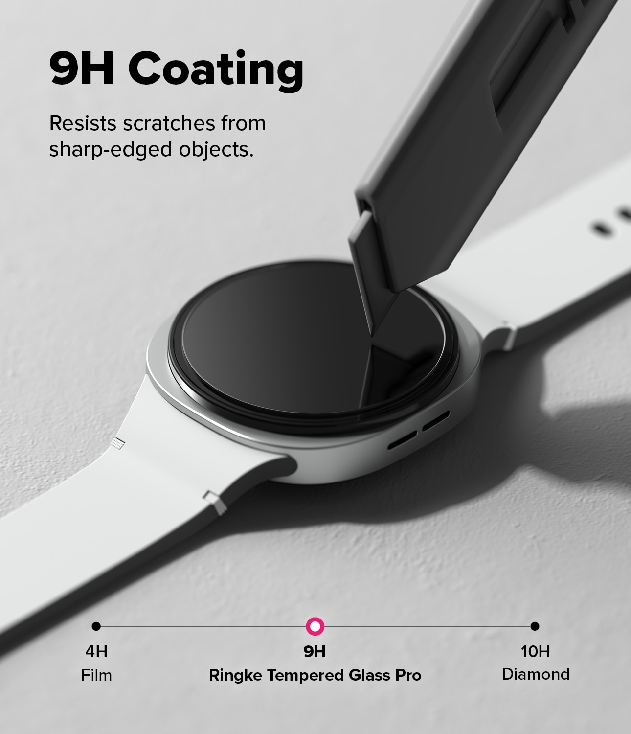 Screen Tempered Glass Pro Samsung Galaxy Watch 8 44mm (2-pack)