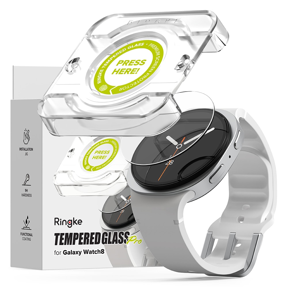 Screen Tempered Glass Pro Samsung Galaxy Watch 8 44mm (2-pack)