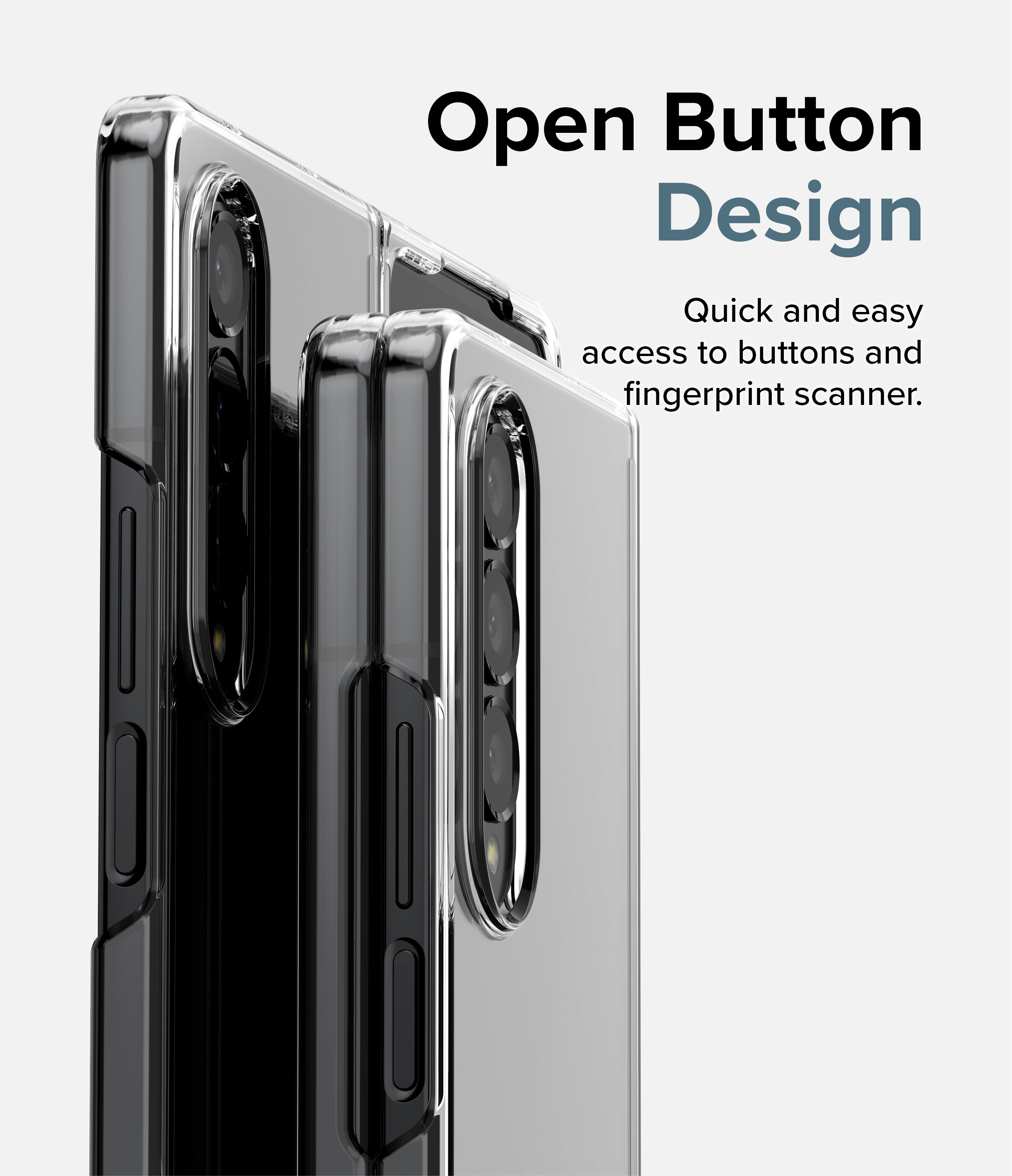 Slim Case Samsung Galaxy Z Fold 4 Gjennomsiktig