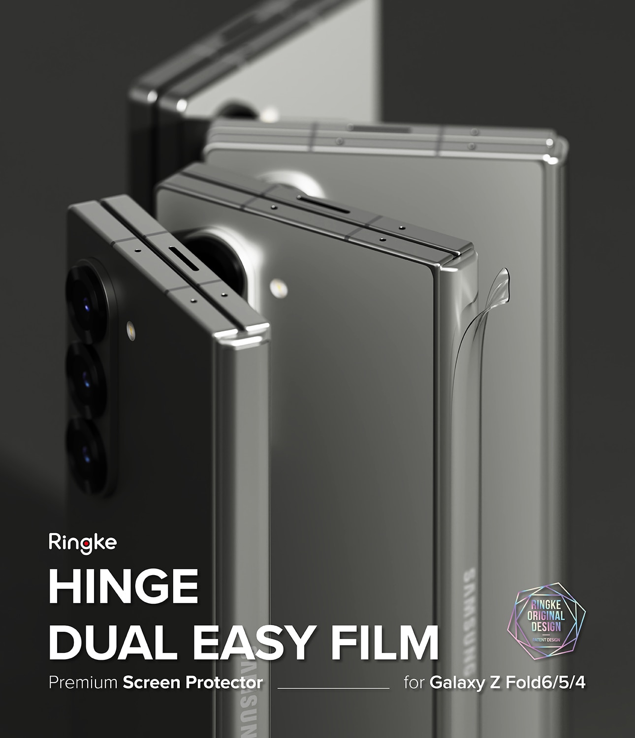Hinge Dual Easy Film (2-pack) Samsung Galaxy Z Fold 6
