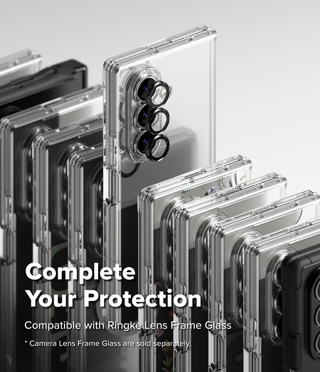 Fusion Magnetic Case Samsung Galaxy Z Fold 7 Matte Clear