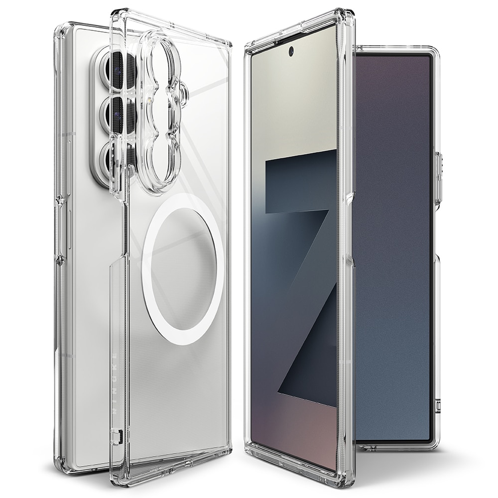 Fusion Magnetic Case Samsung Galaxy Z Fold 7 Matte Clear
