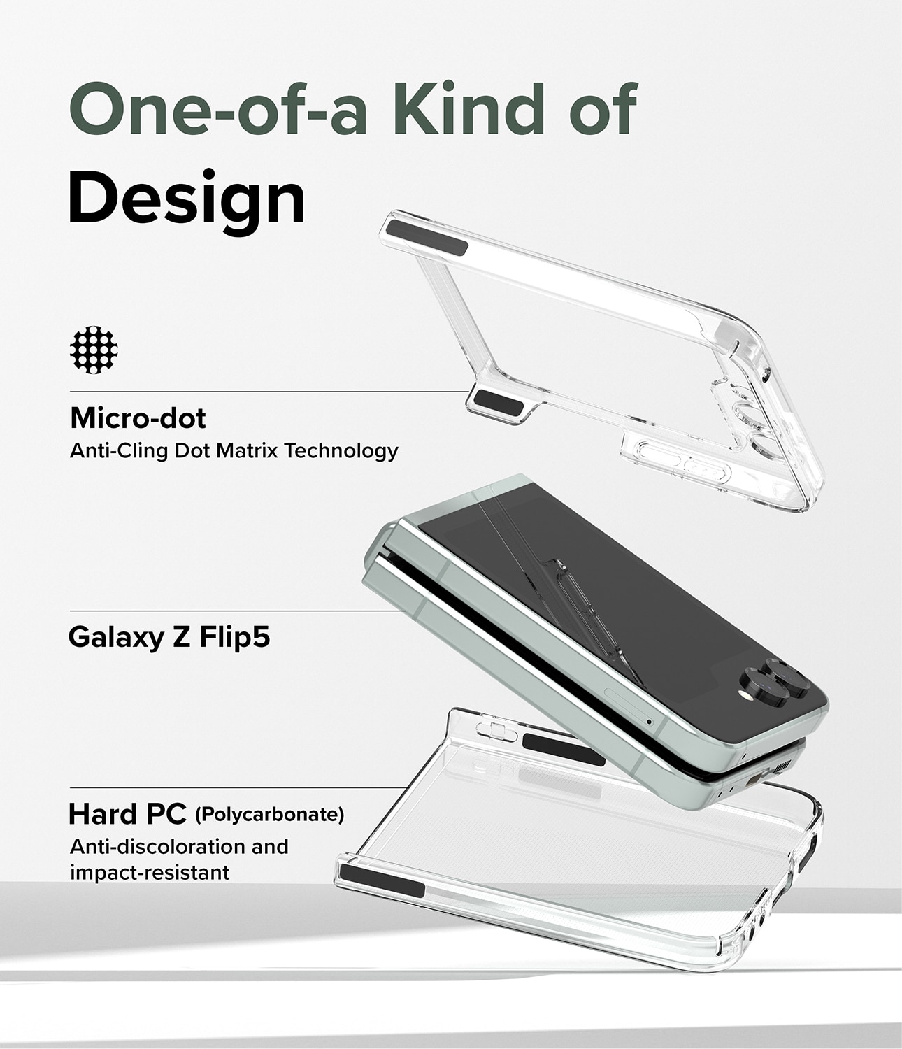Slim Case Samsung Galaxy Z Flip 5 Clear