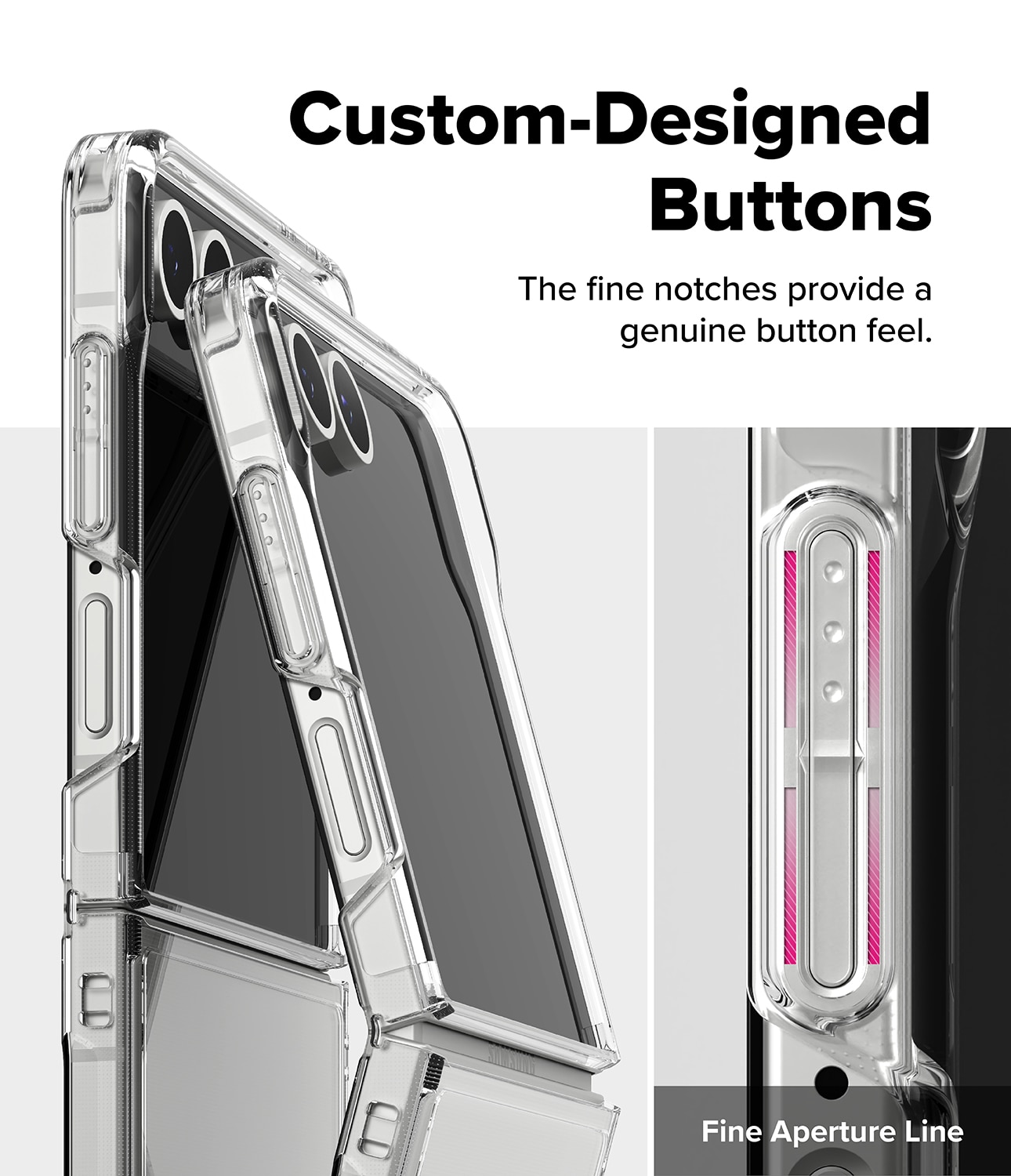 Fusion Case Samsung Galaxy Z Flip 7 Clear