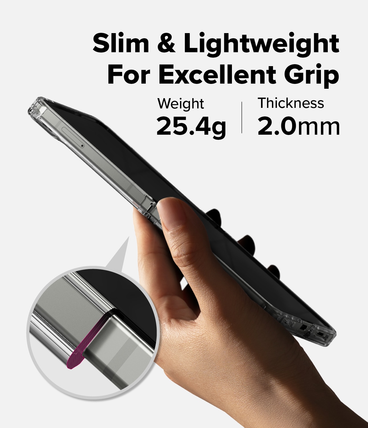 Fusion Magnetic Case Samsung Galaxy Z Flip 7 Matte Clear