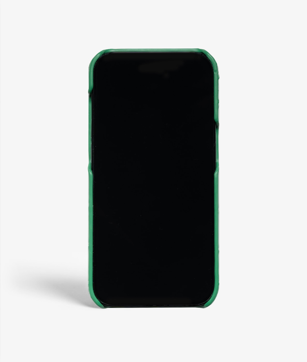Deksel iPhone 14 Pro Max Croco Grønn