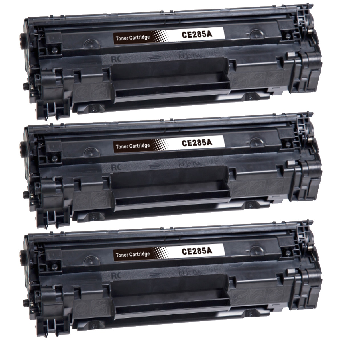 3-pack Kompatibel toner - erstatter HP 85A / CE285A - svart, 2000 sider