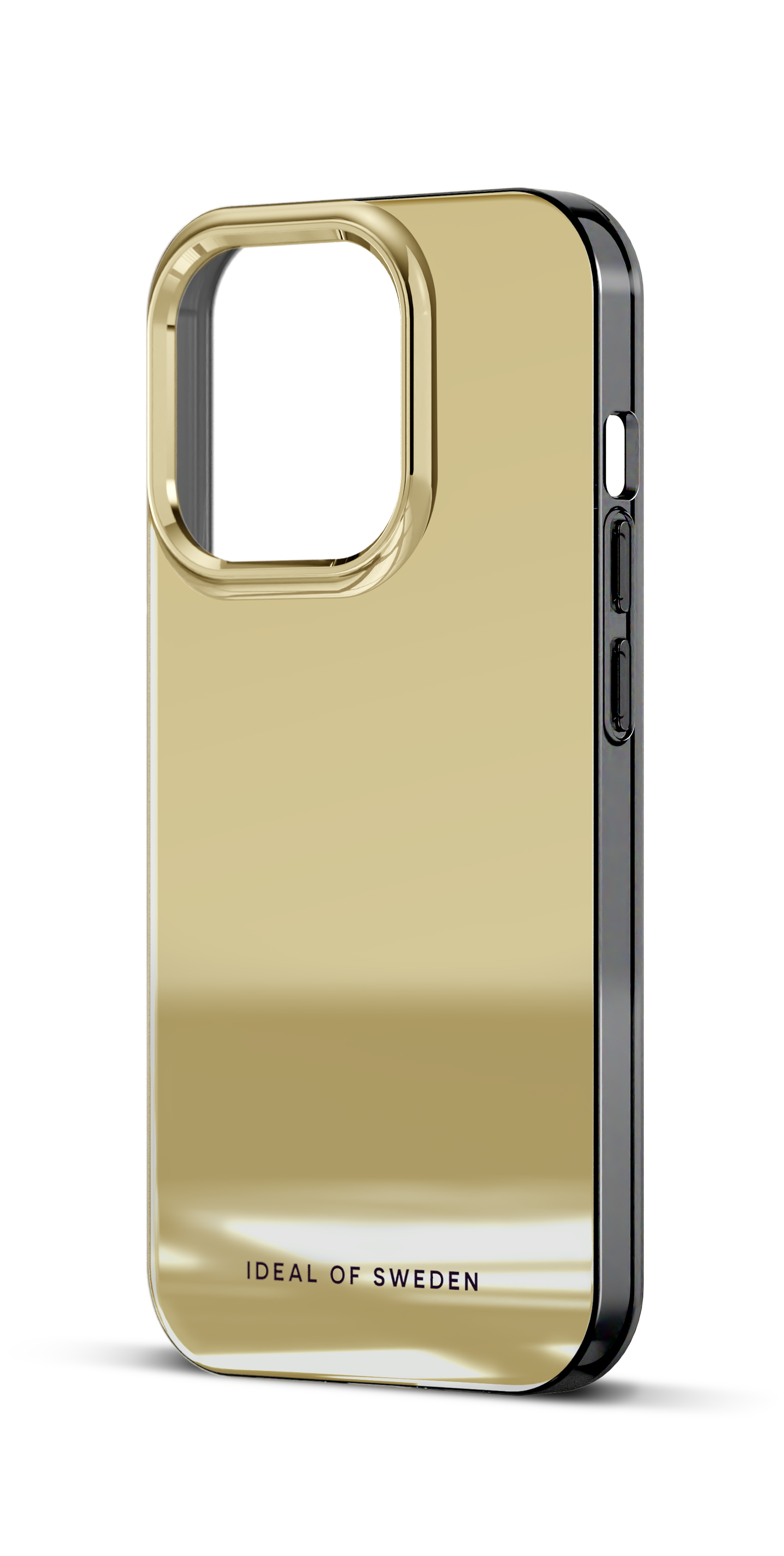 Clear Case iPhone 15 Pro  Mirror Gold