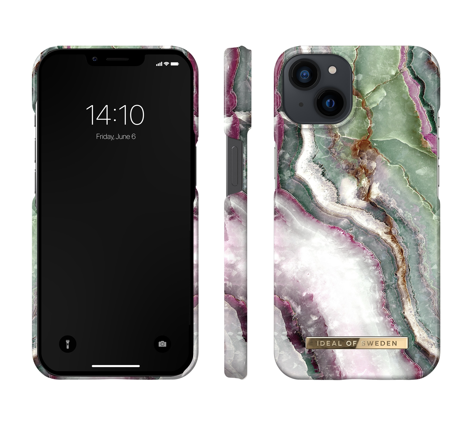 Fashion Deksel MagSafe iPhone 14 Pro Northern Lights