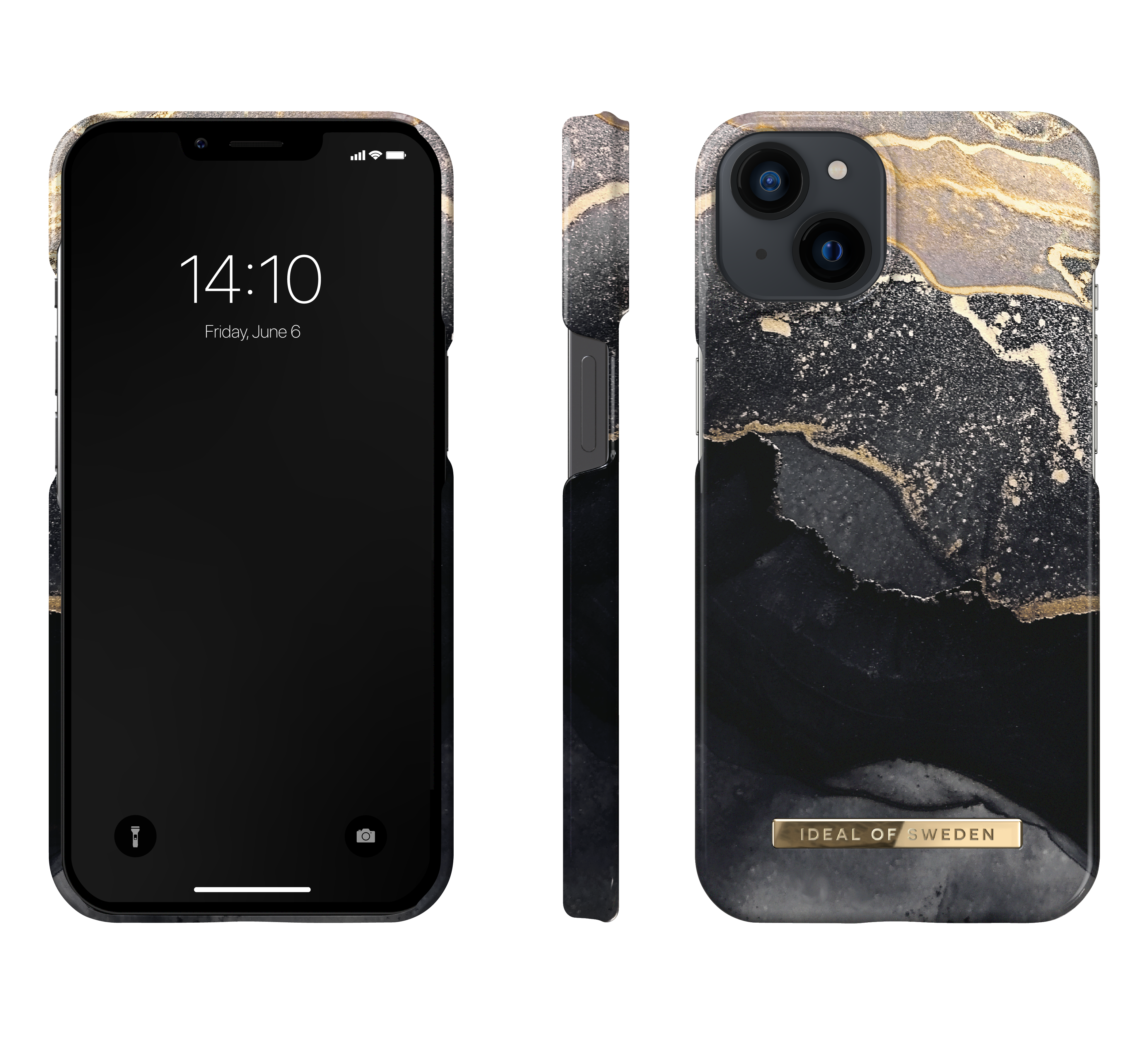 Fashion Deksel iPhone 14 Golden Twilight