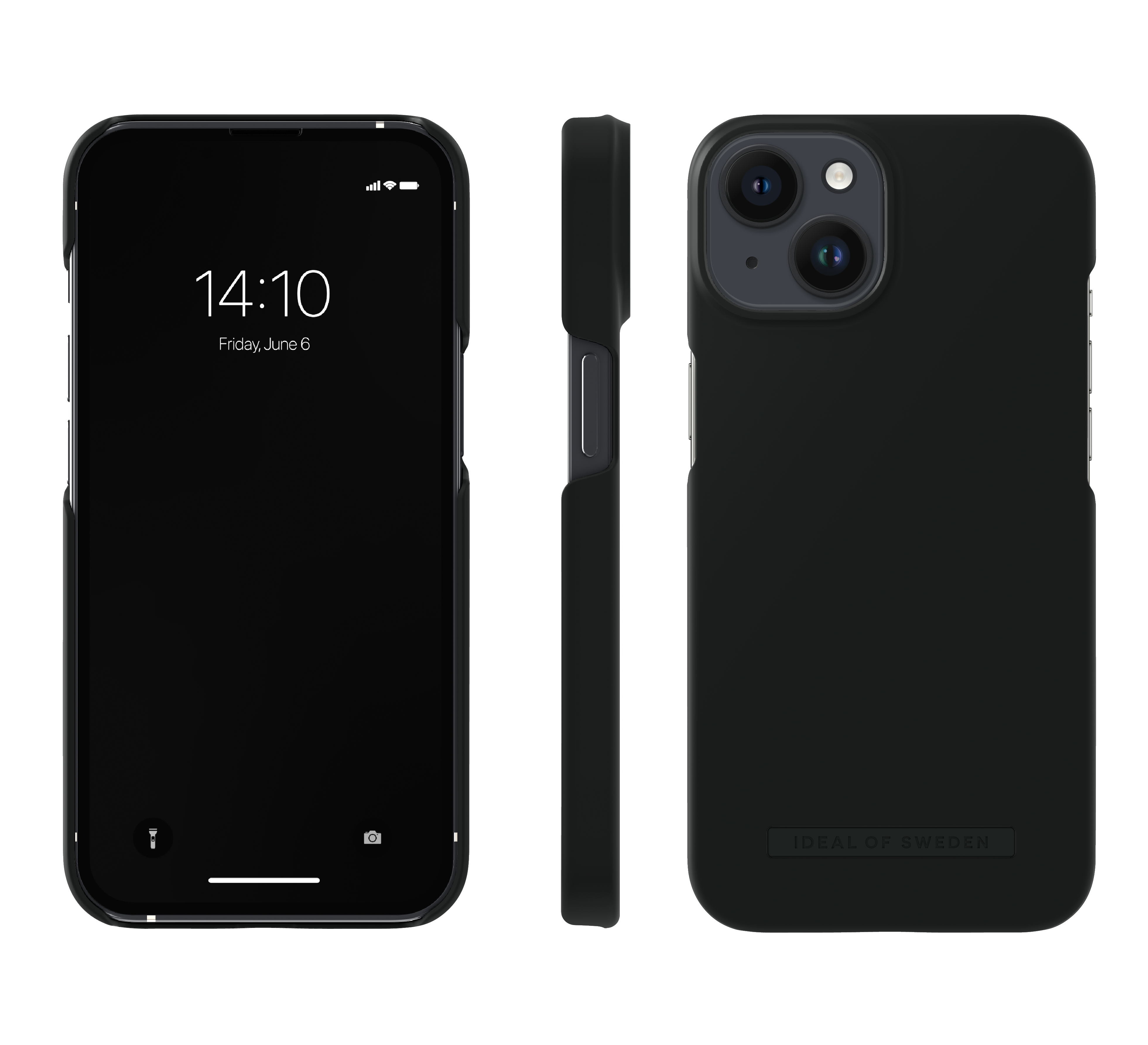 Seamless Deksel iPhone 14 Plus Coal Black