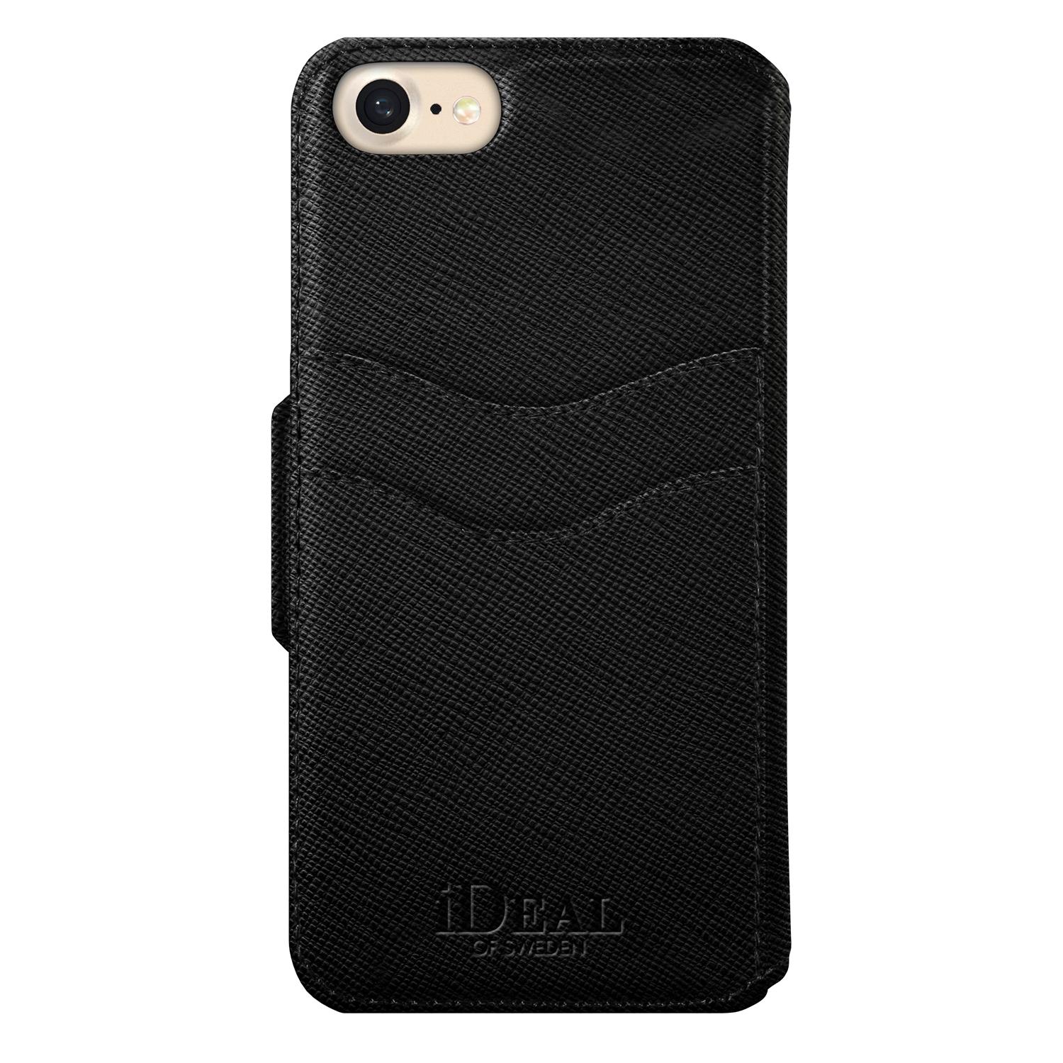 Fashion Wallet iPhone 6/6S/7/8/SE 2020 Black