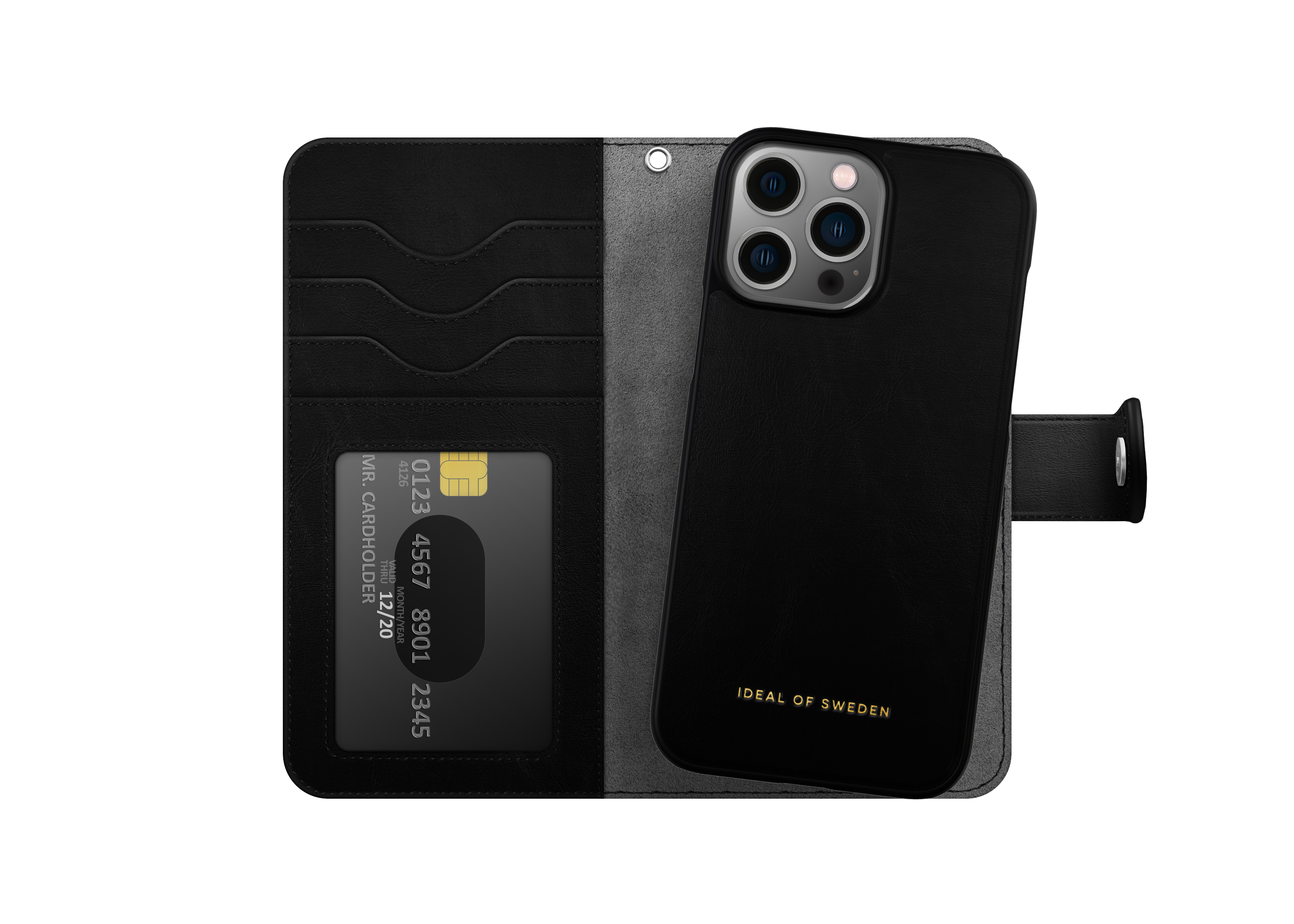 Magnet Wallet+ iPhone 12 Pro Max Black