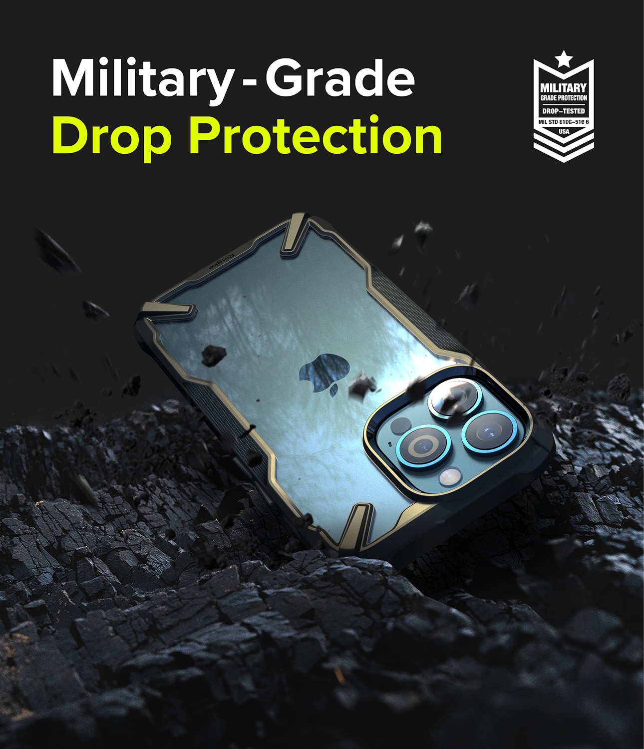Fusion X Case iPhone 13 Pro Svart