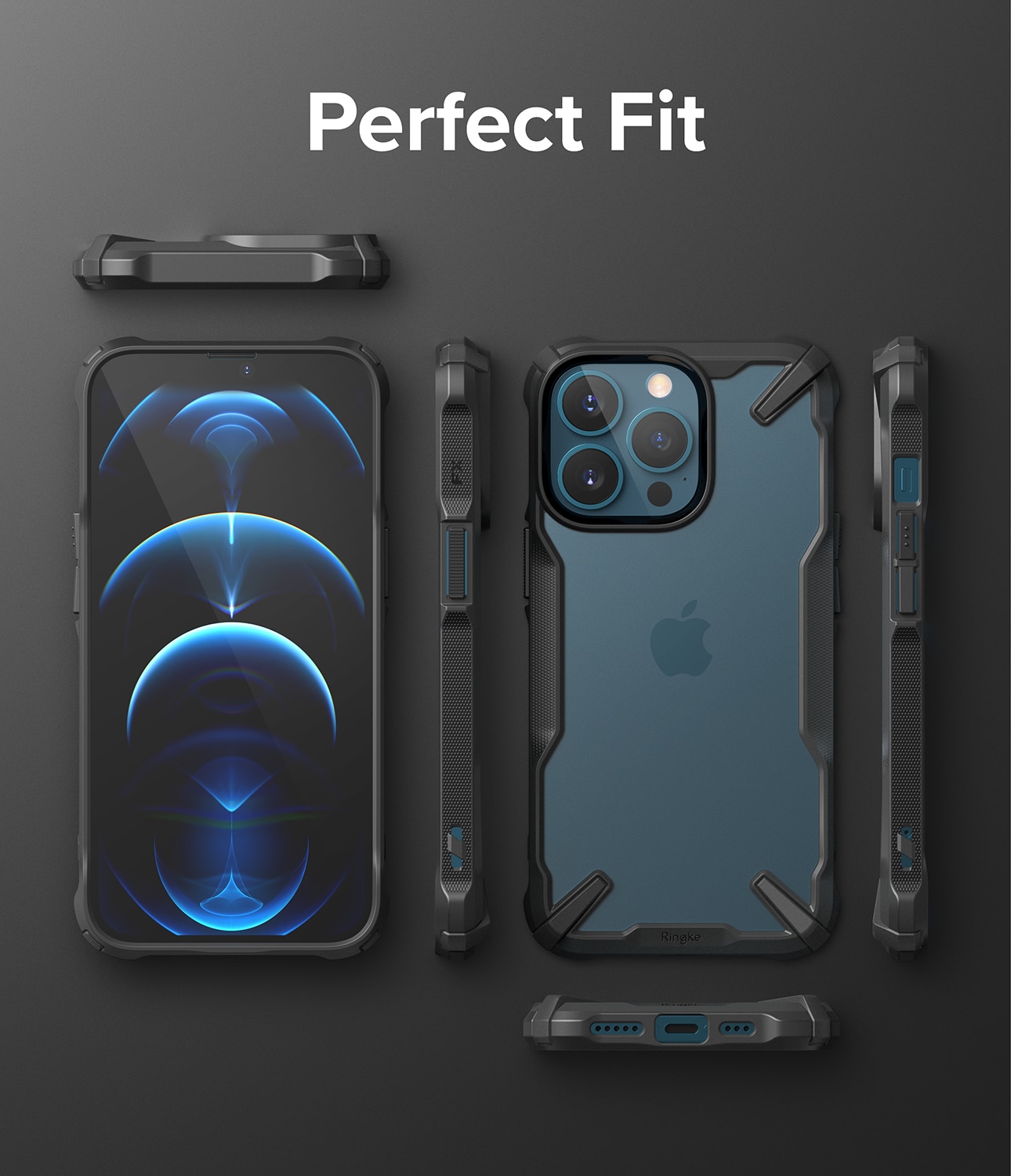 Fusion X Case iPhone 13 Pro Svart