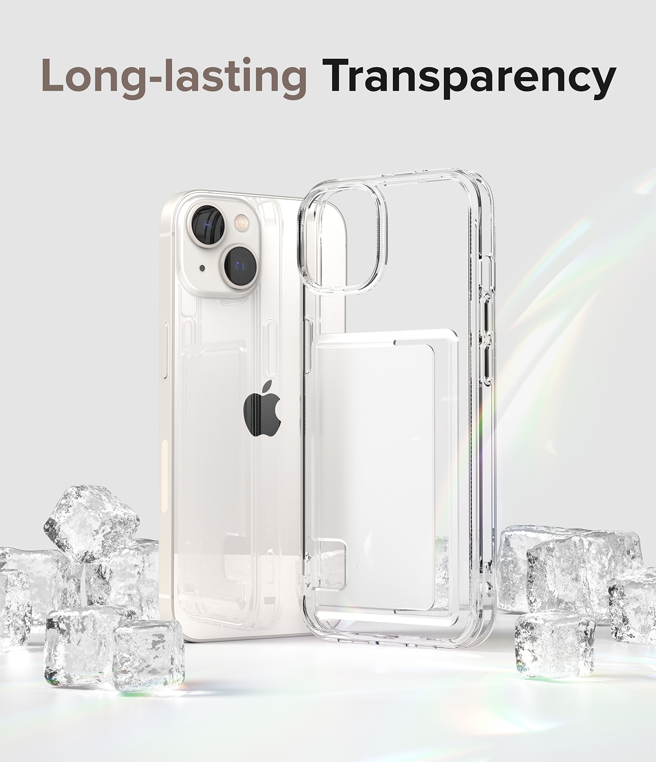Fusion Card Case iPhone 14 Plus Clear