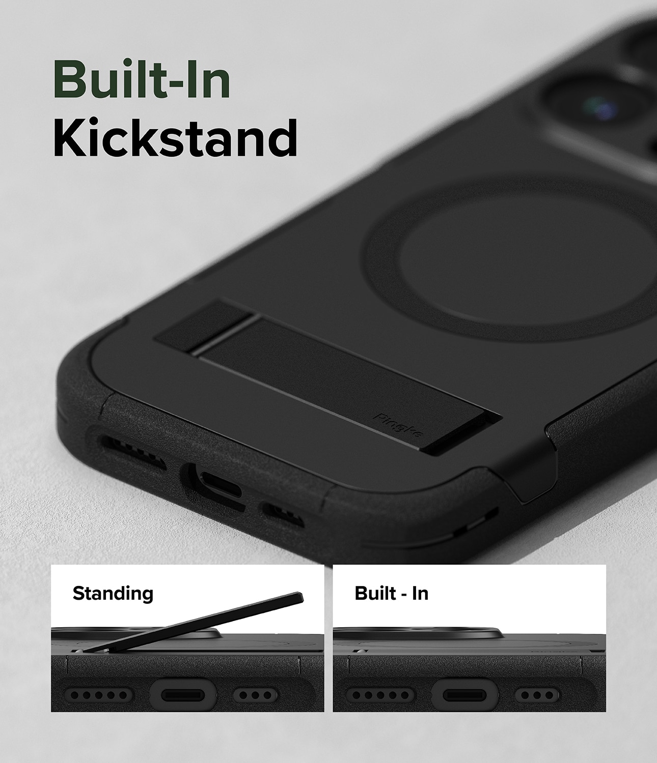 Alles Magnetic Case iPhone 15 Pro Max svart