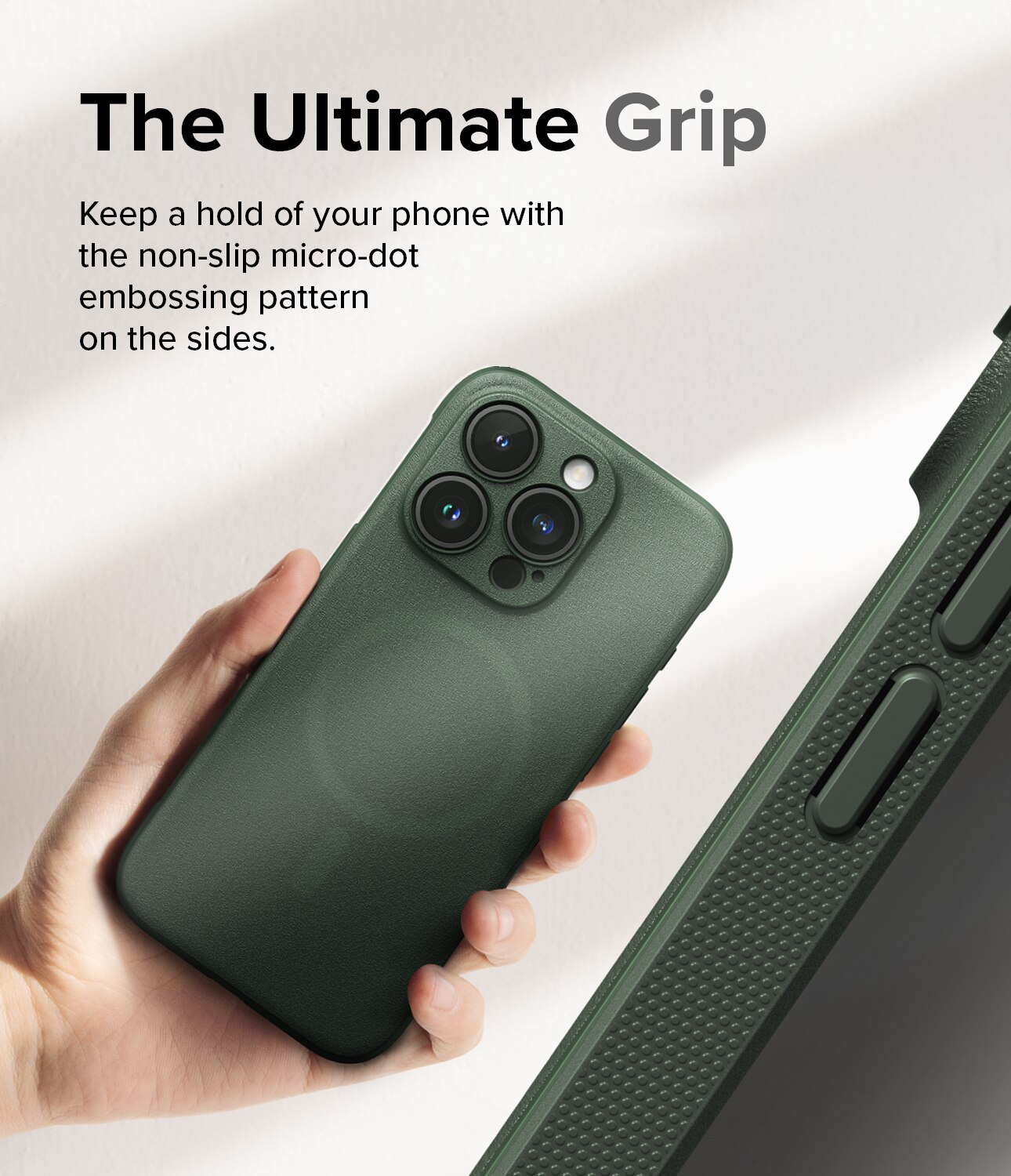 Onyx Magnetic Case iPhone 15 Pro Max Dark Green