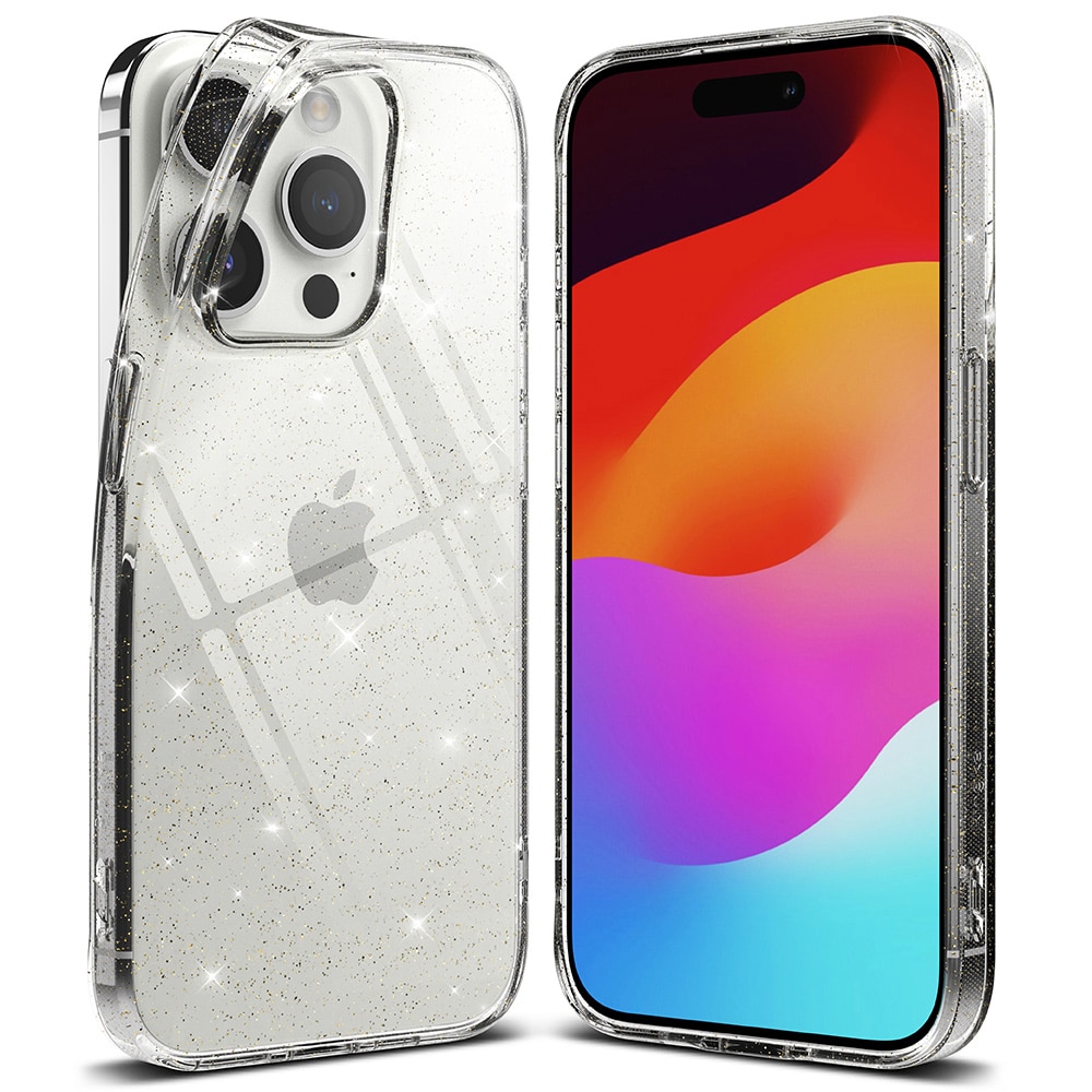Air Case iPhone 15 Pro Max Glitter Clear