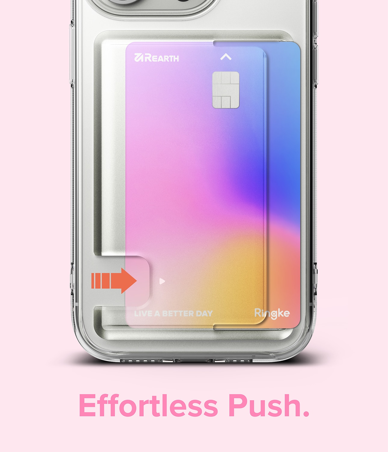 Fusion Card Case iPhone 15 Pro Clear