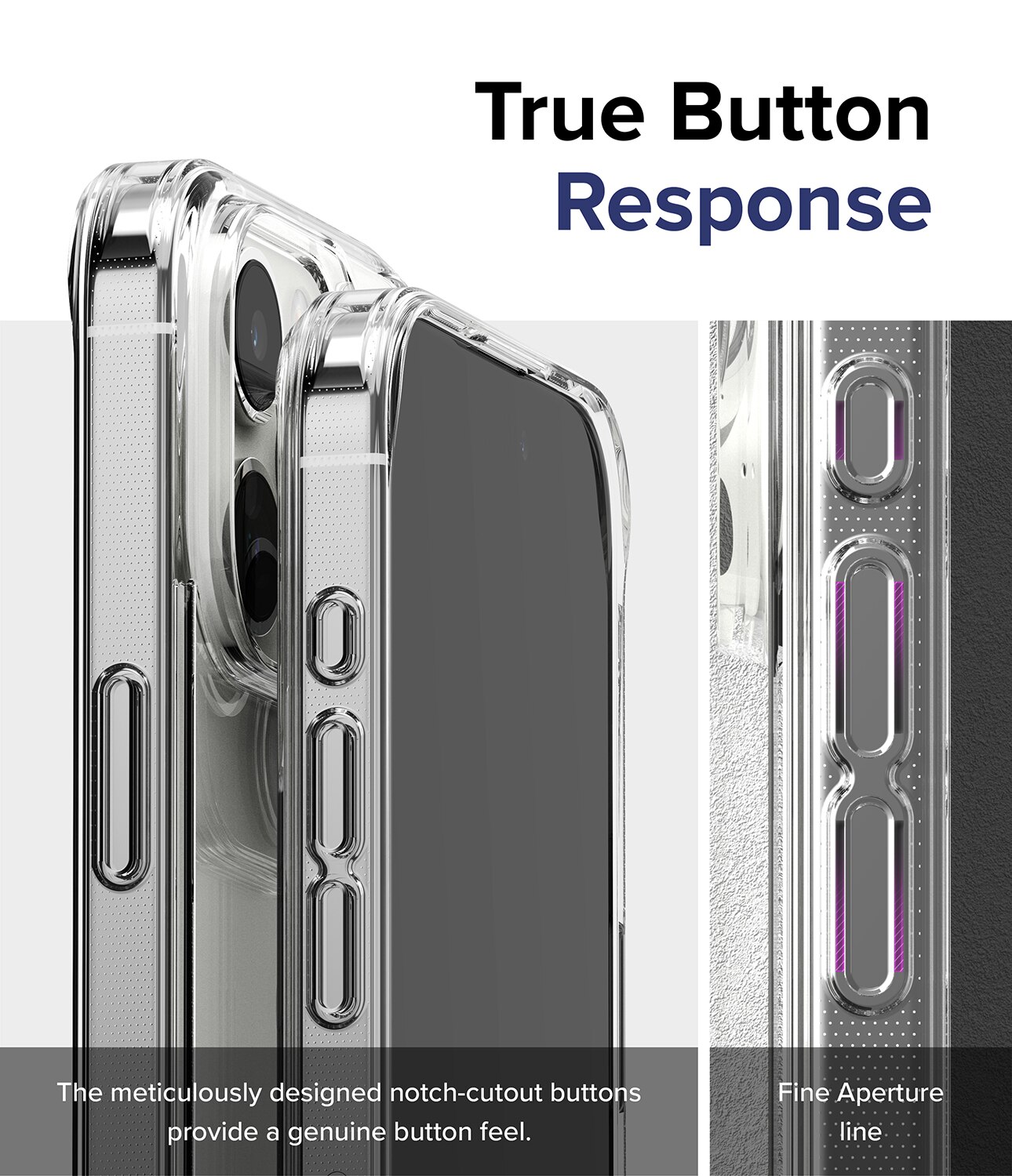 Fusion Case iPhone 15 Pro Max Gjennomsiktig
