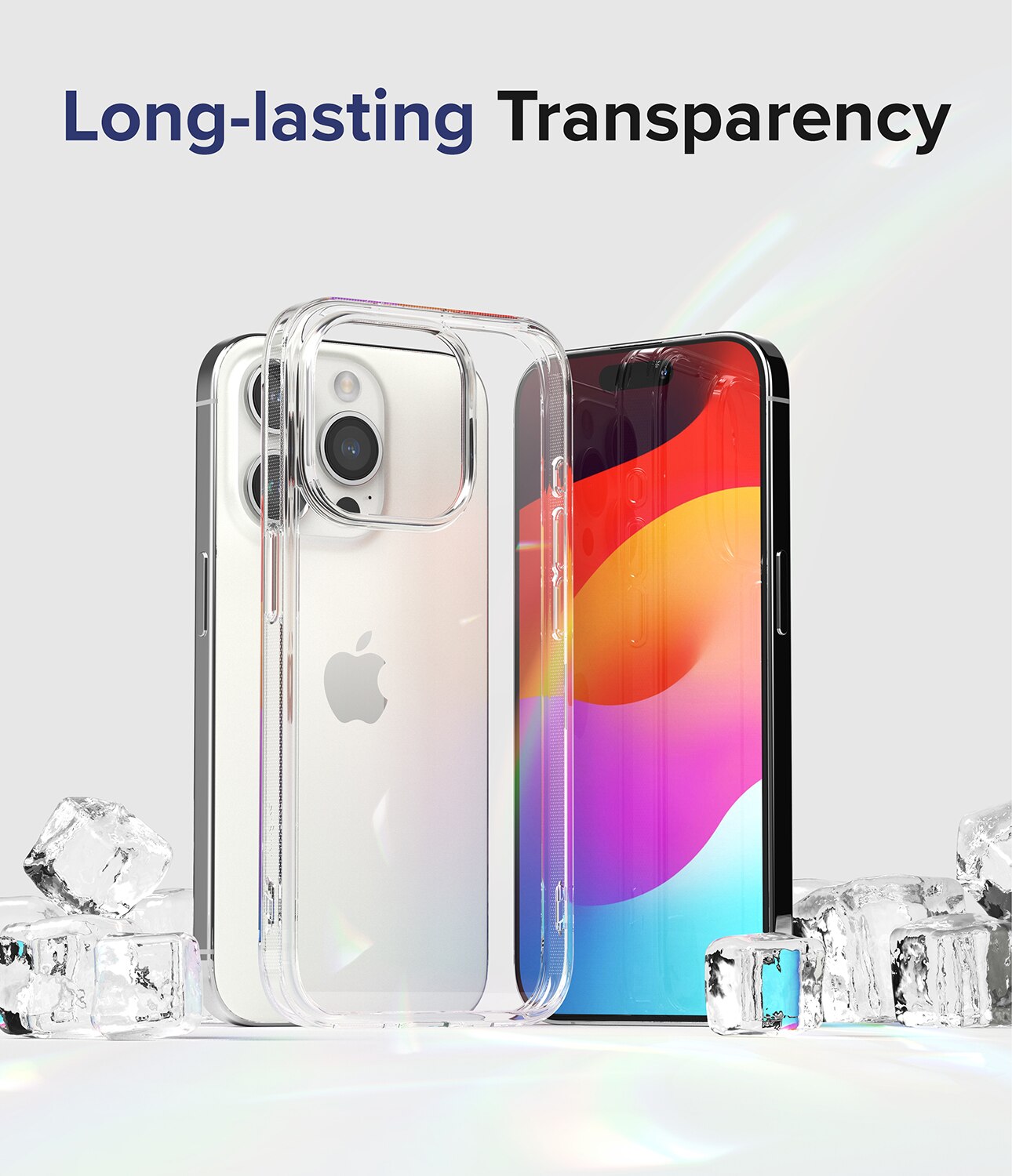 Fusion Case iPhone 15 Pro Max Gjennomsiktig
