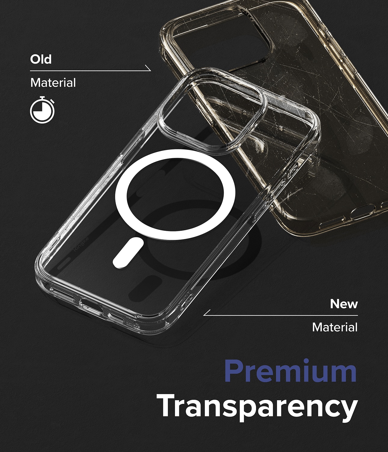 Fusion Magnetic Case iPhone 15 Pro Gjennomsiktig