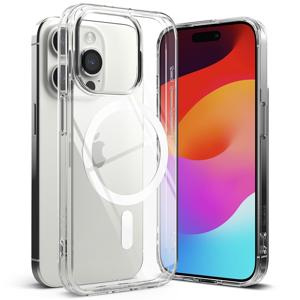 Fusion Magnetic Case iPhone 15 Pro Matte Clear