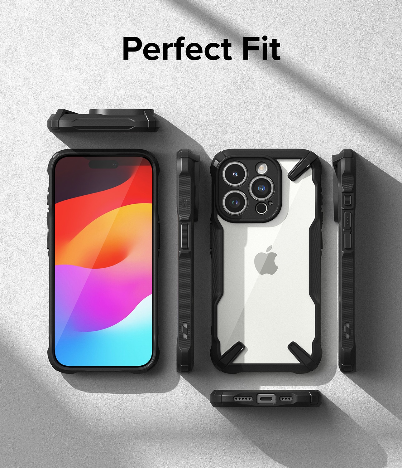 Fusion X Case iPhone 15 Pro Max Black