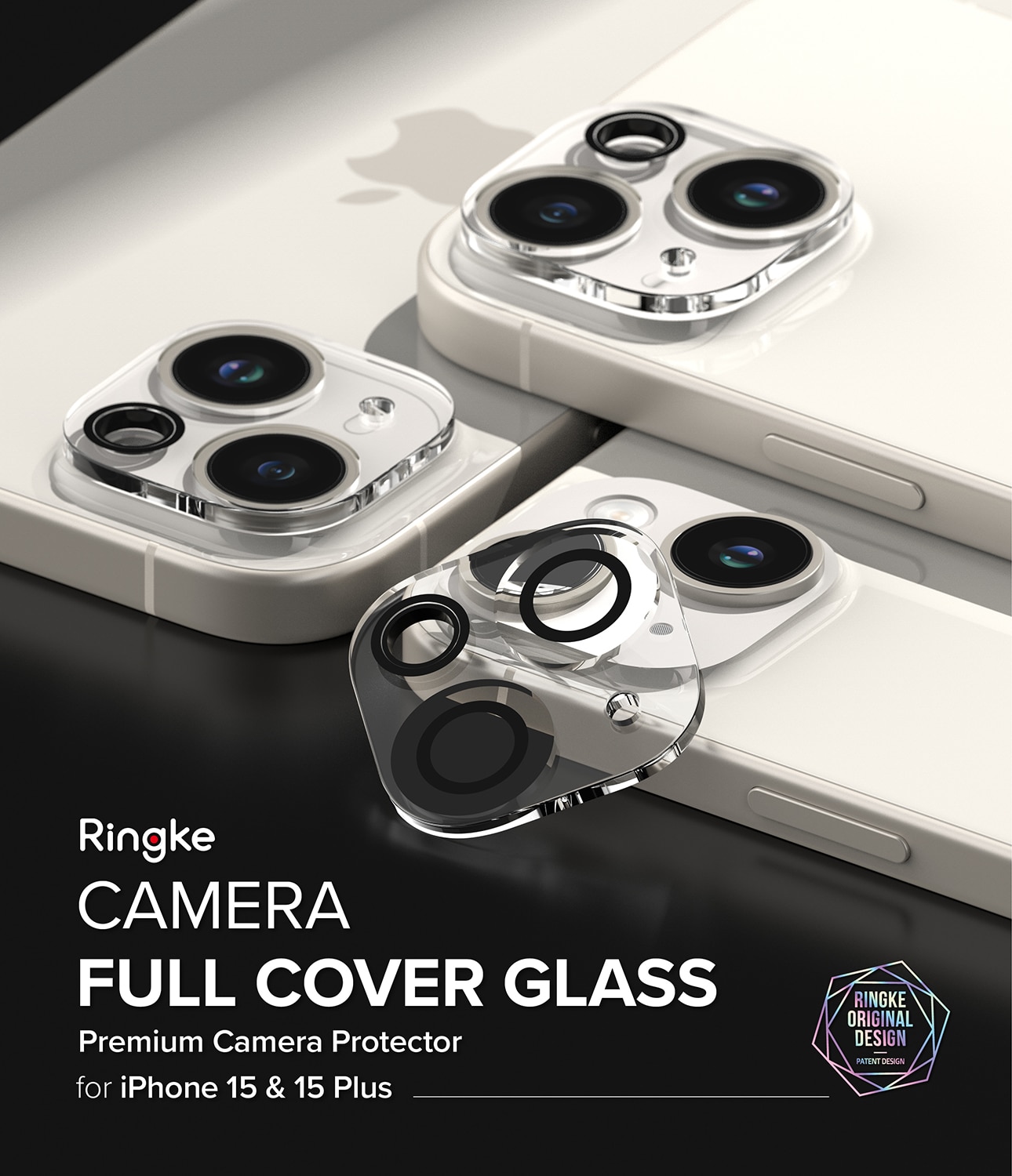 Camera Protector Glass iPhone 15 Plus (2-pack)