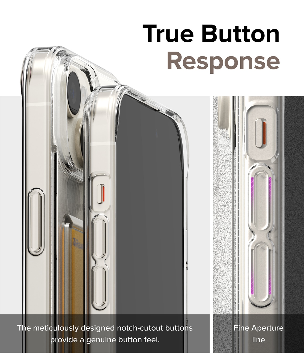 Fusion Card Case iPhone 15 Clear