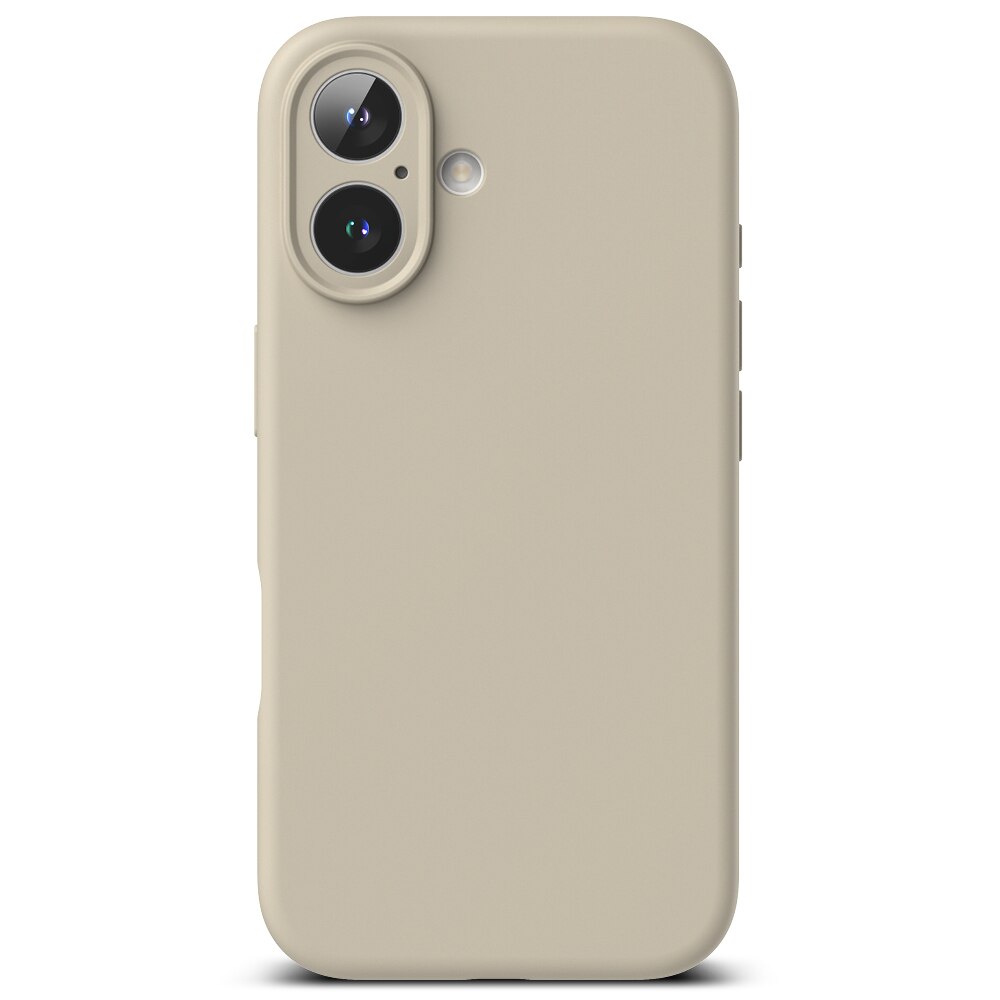 Silicone Magnetic Case iPhone 16 Stone