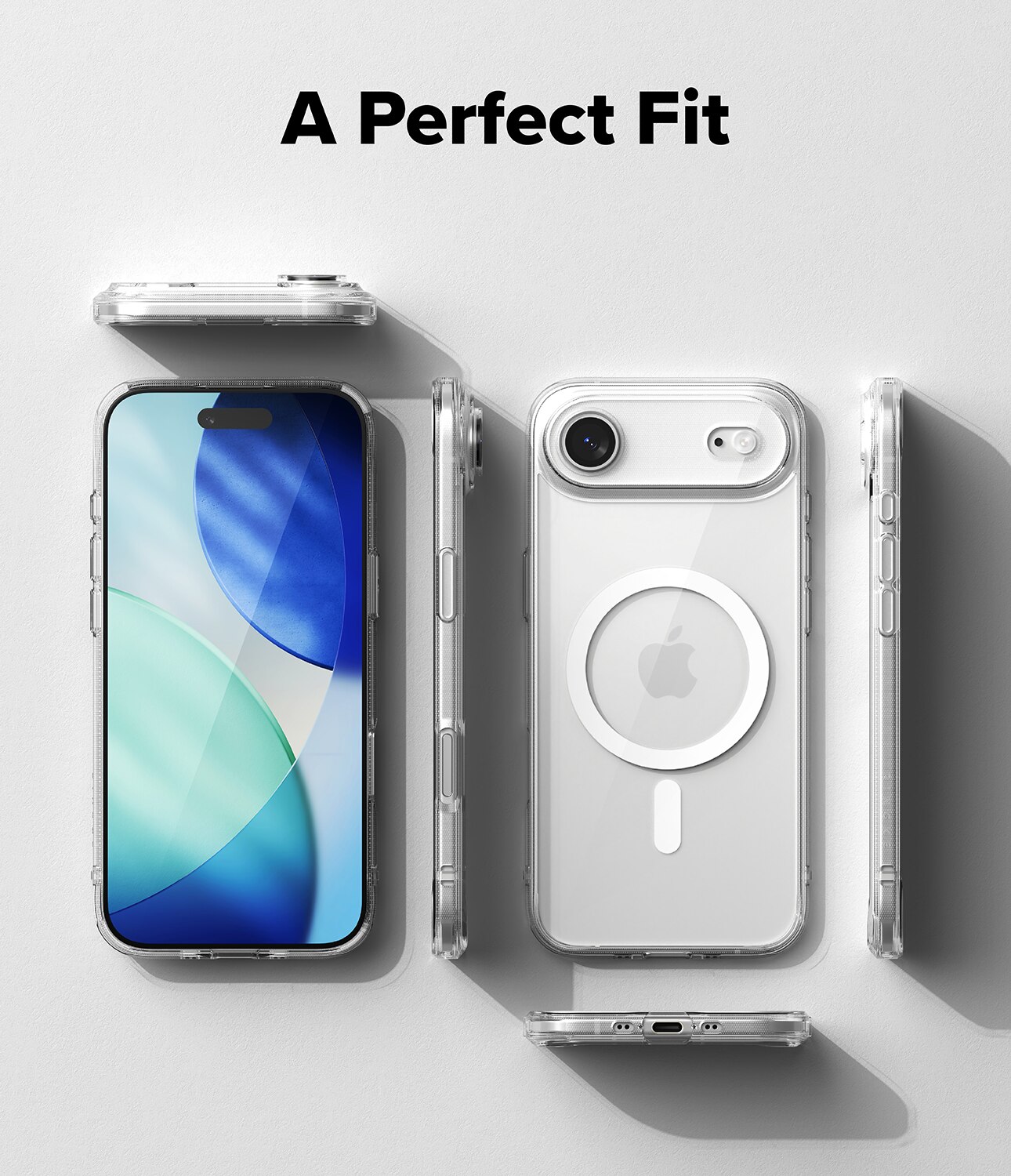 Fusion Magnetic Case iPhone 17 Air Gjennomsiktig