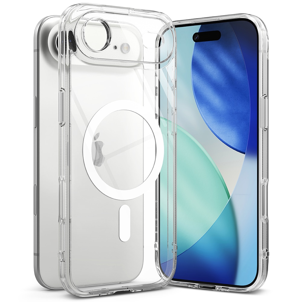 Fusion Magnetic Case iPhone 17 Air Gjennomsiktig