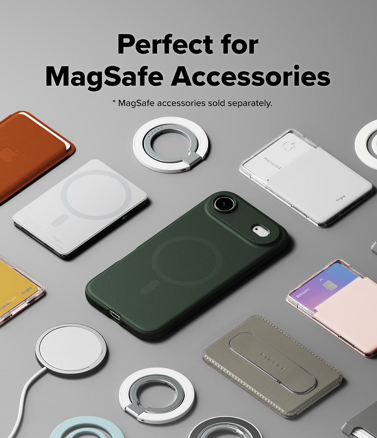 Onyx Magnetic Case iPhone Air Dark Green
