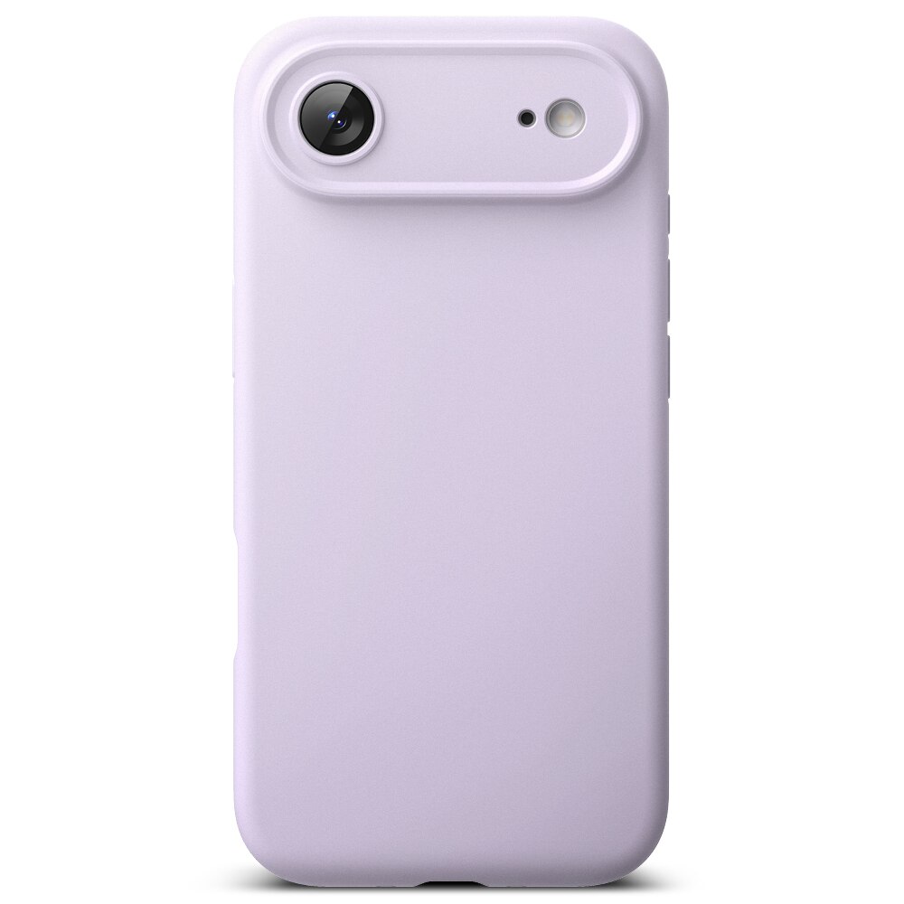 Silicone Magnetic Case iPhone 17 Air Light Purple