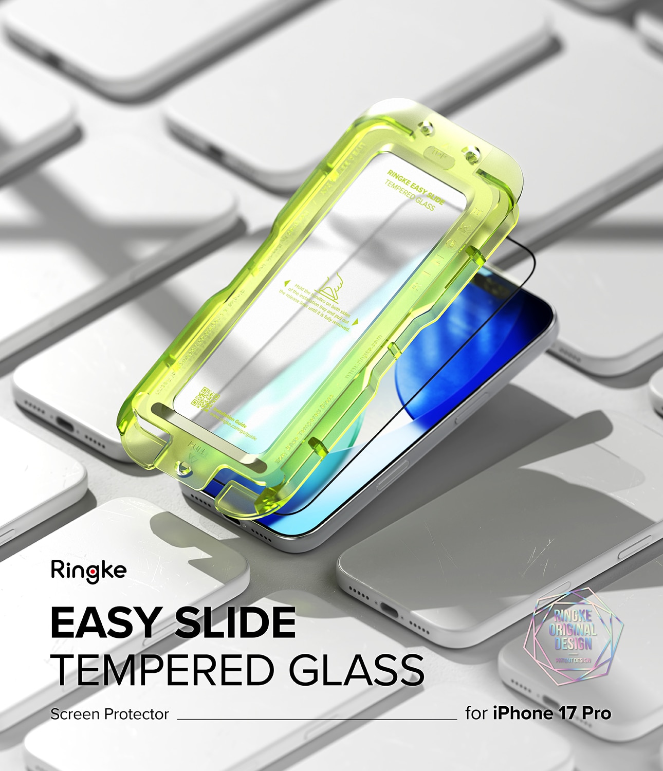 Easy Slide Glass (2-pack) iPhone 17 Pro