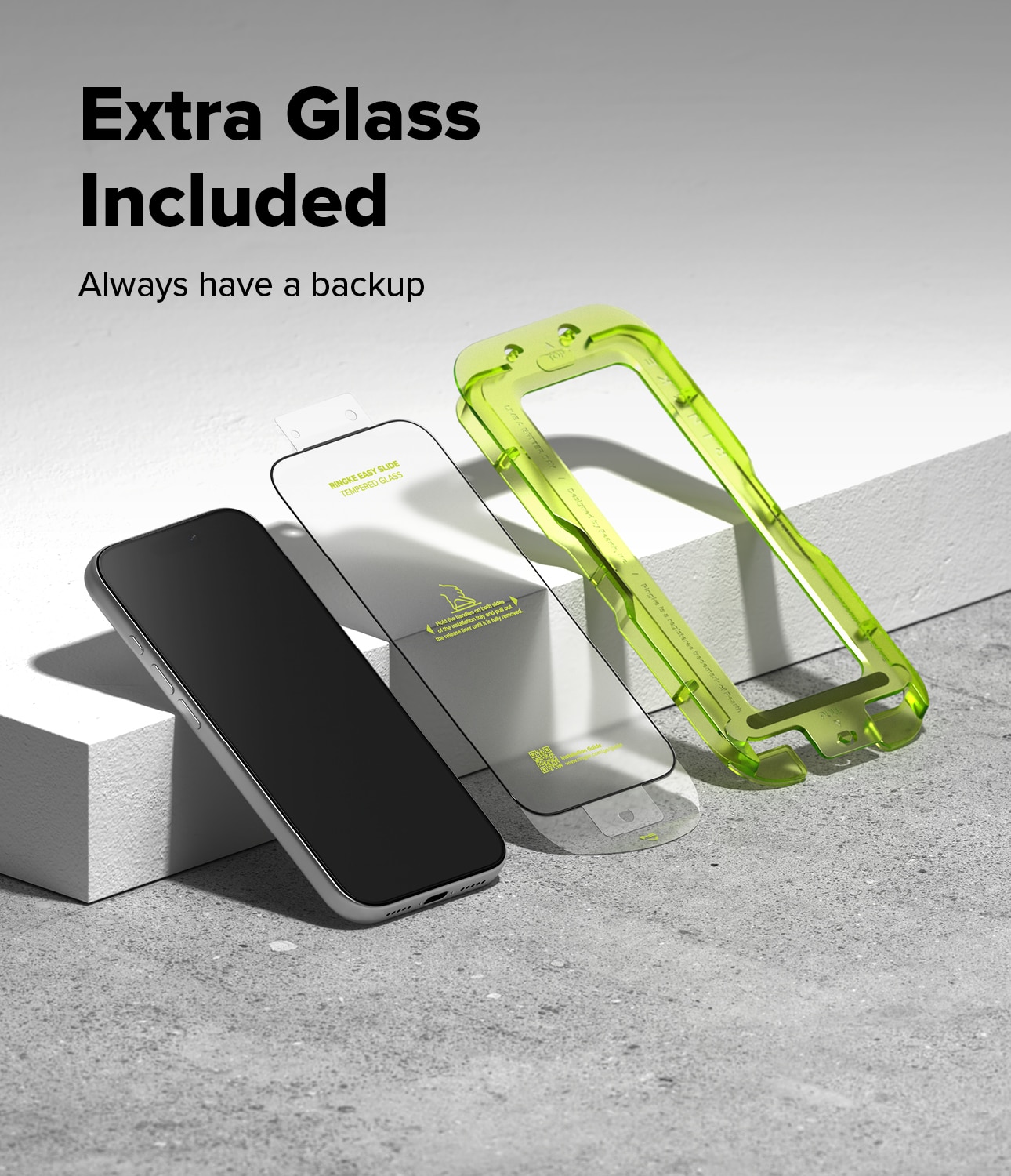 Easy Slide Glass (2-pack) iPhone 17 Pro