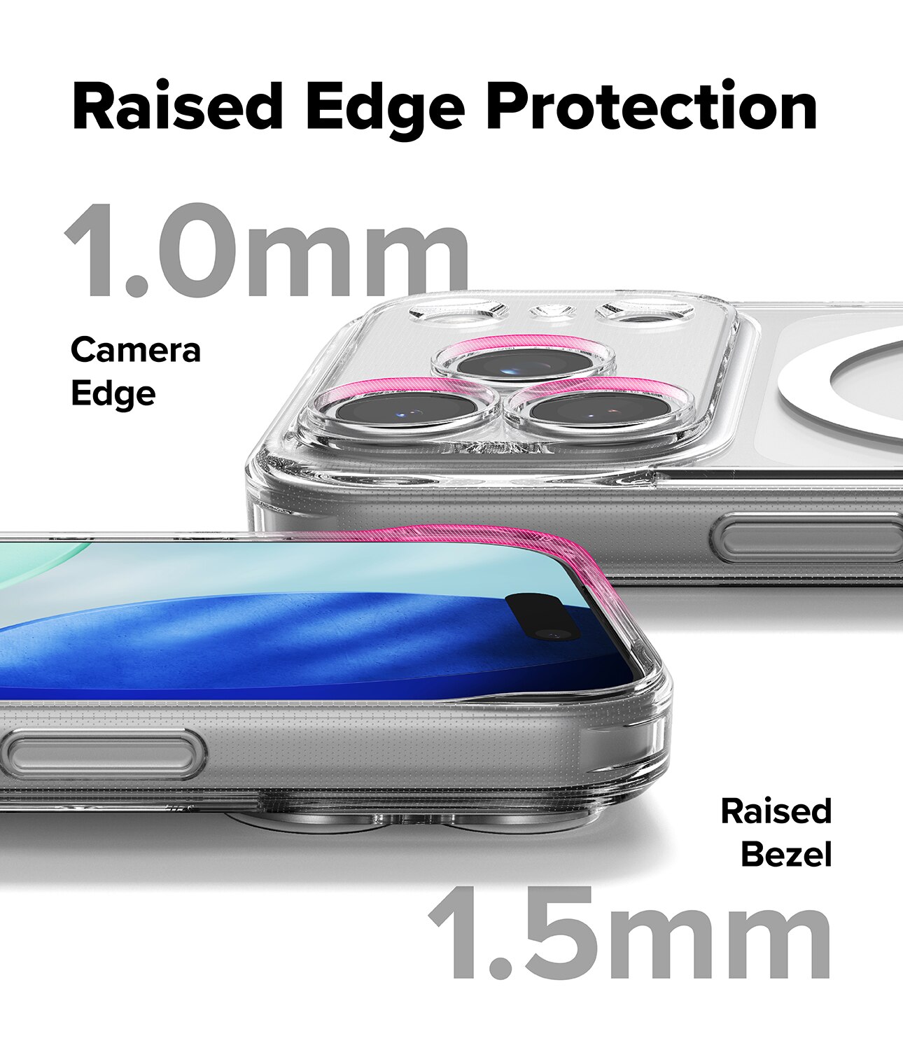 Fusion Magnetic Case iPhone 17 Pro Max Gjennomsiktig