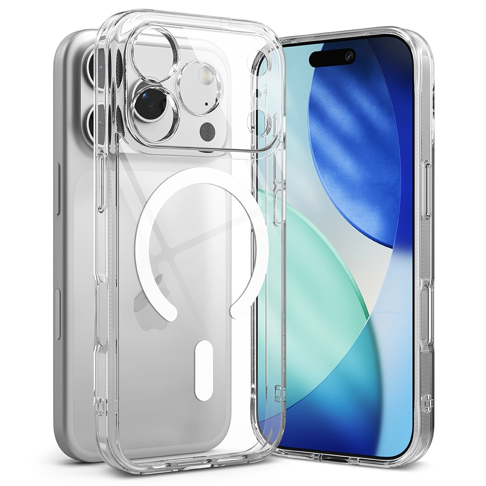 Fusion Magnetic Case iPhone 17 Pro Gjennomsiktig